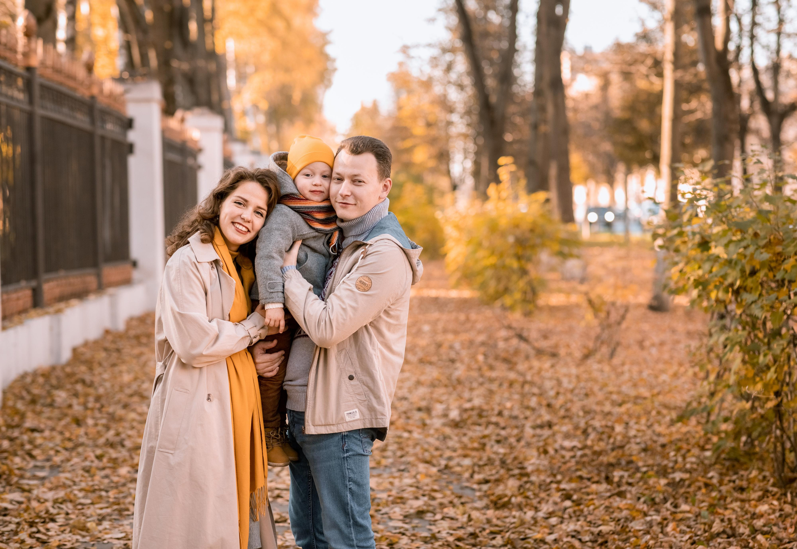 Фотопрогулка для семьи Артема и Лизы. Женский семейный фотограф Тула Москва Захарова Анна