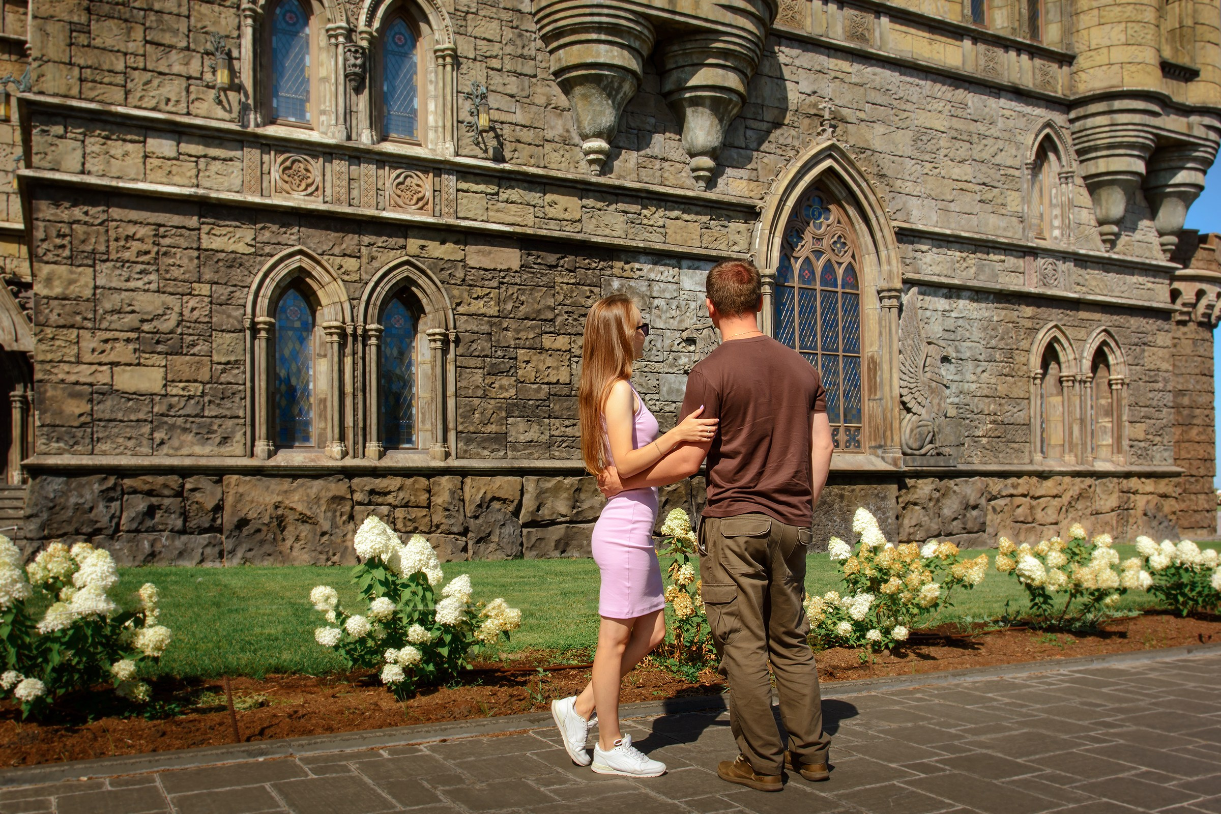 Фотосессия Love Story у Замка Гарибальди. Фотограф Оксана Сафонова г. Тольятти