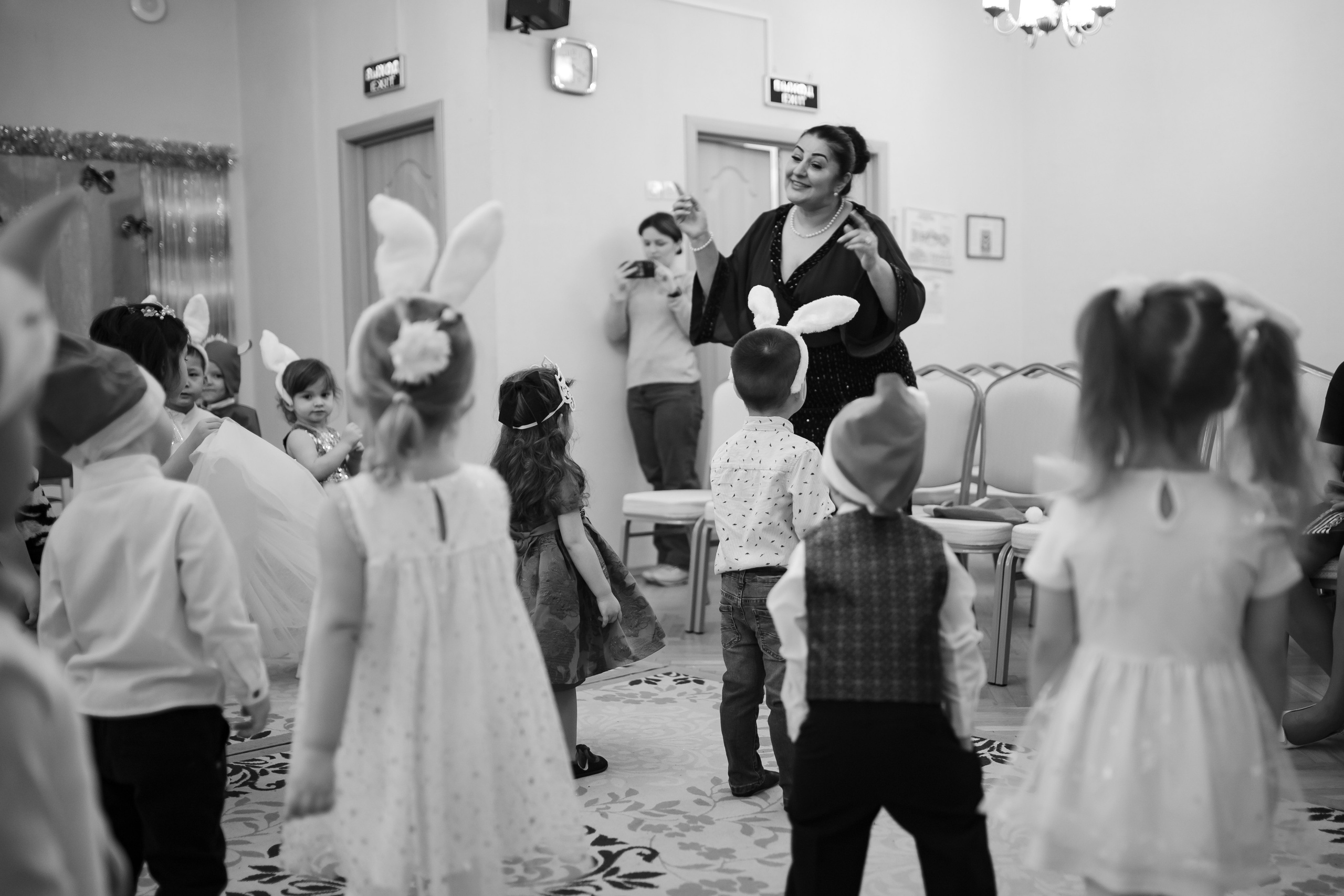 Новогодний утренник в детском саду. Семейный и детский фотограф в Москве Дорогова Екатерина