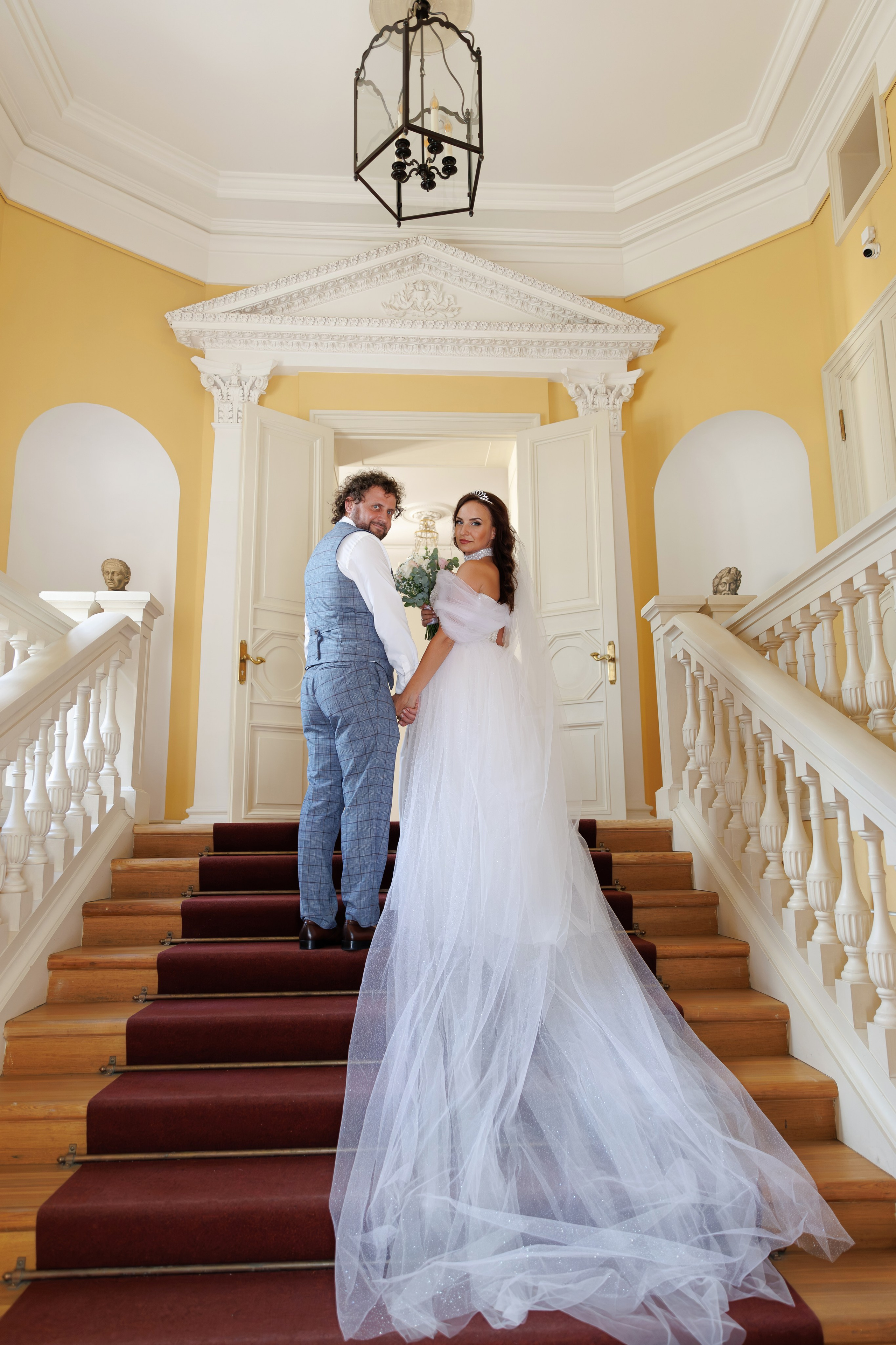 Регистрация брака в усадьбе Муравьевых-Апостолов. Свадебный фотограф Москва и МО Сергей Киржаев