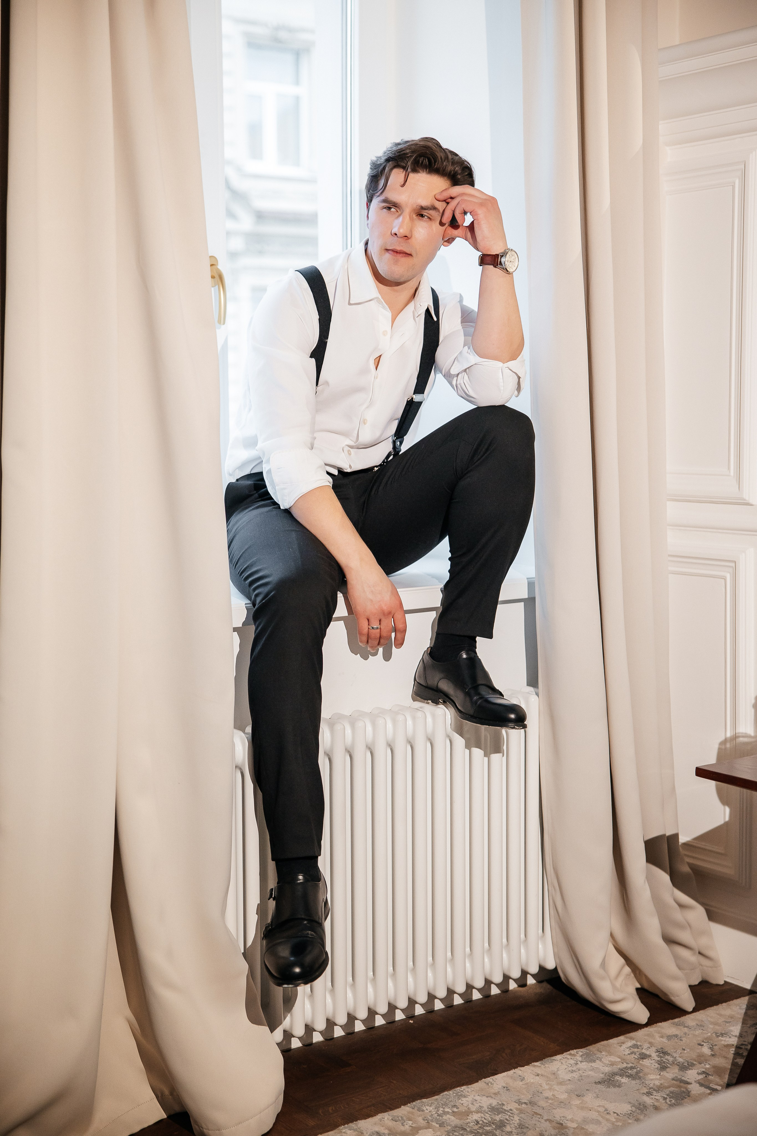 Утро жениха и невесты в отеле. Свадебный и семейный фотограф в Москве Красинская Мария