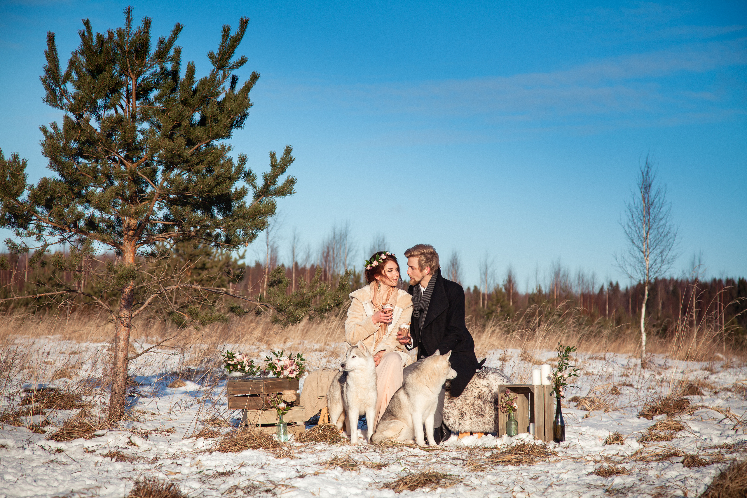 Зимняя свадьба. Фотограф в Санкт-Петербурге Елизавета Сорокина