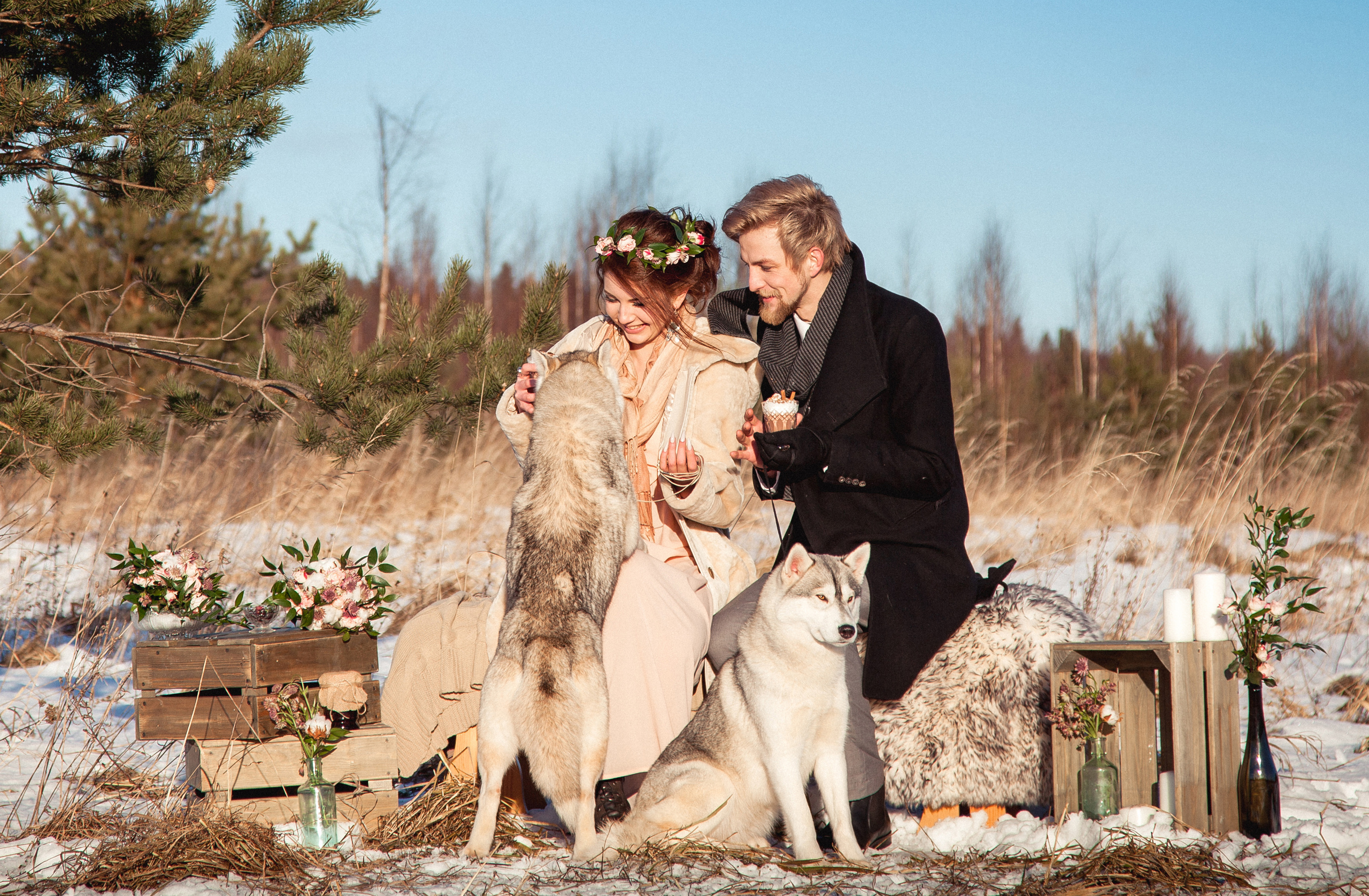 Зимняя свадьба. Фотограф в Санкт-Петербурге Елизавета Сорокина