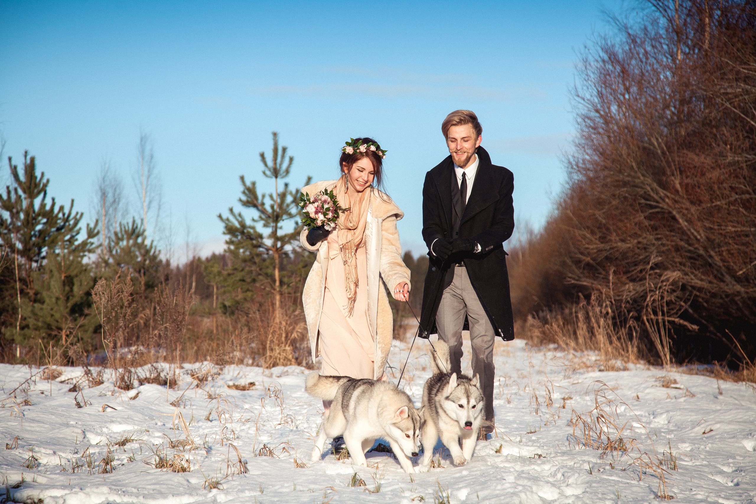 Зимняя свадьба. Фотограф в Санкт-Петербурге Елизавета Сорокина