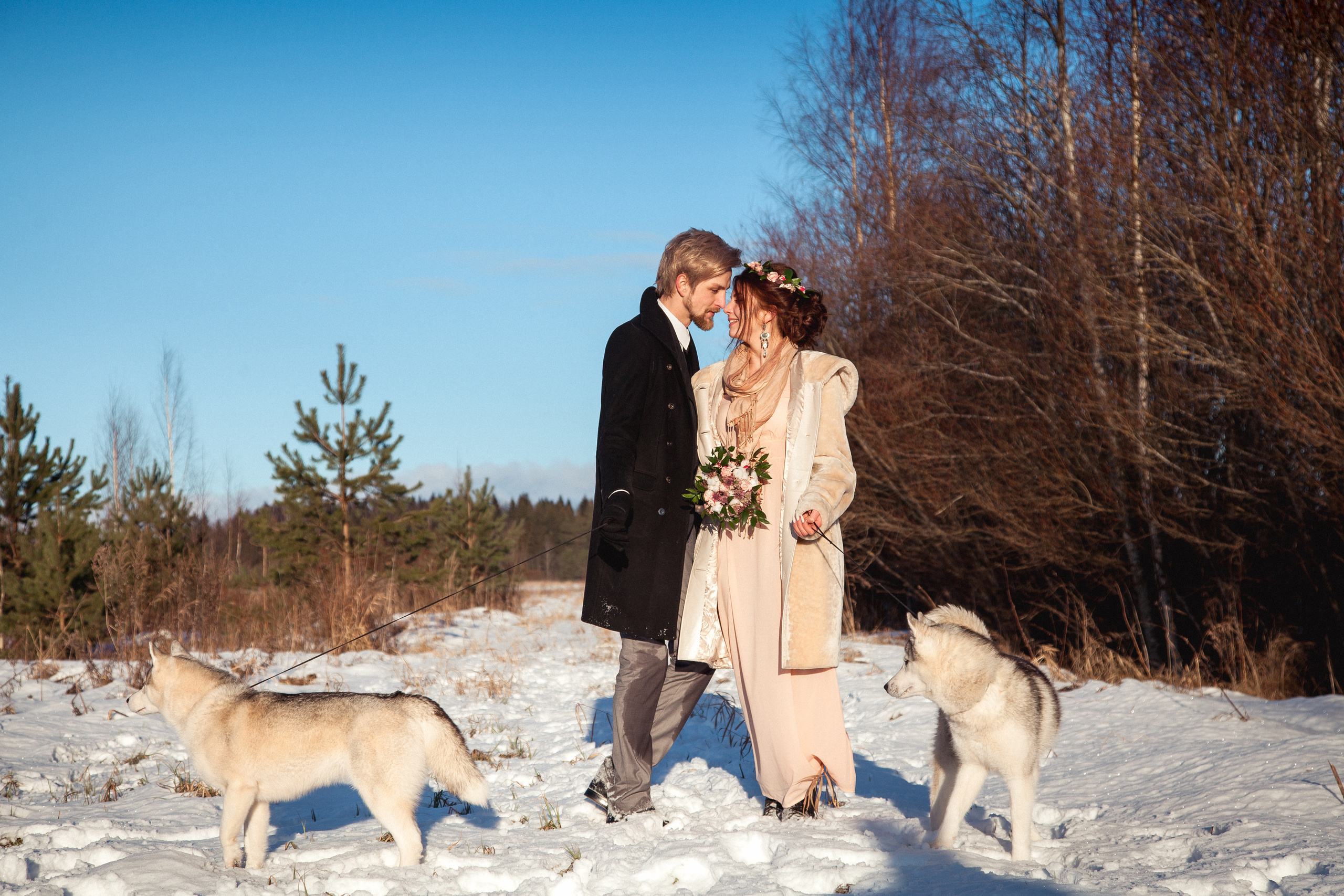 Зимняя свадьба. Фотограф в Санкт-Петербурге Елизавета Сорокина