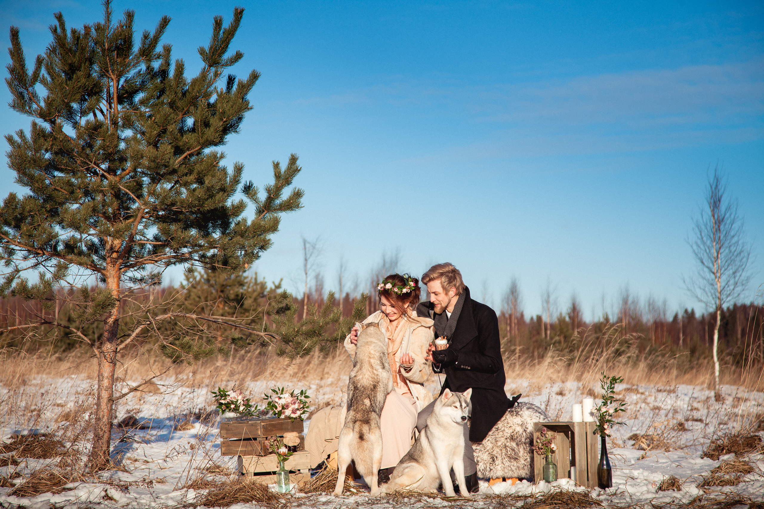 Зимняя свадьба. Фотограф в Санкт-Петербурге Елизавета Сорокина