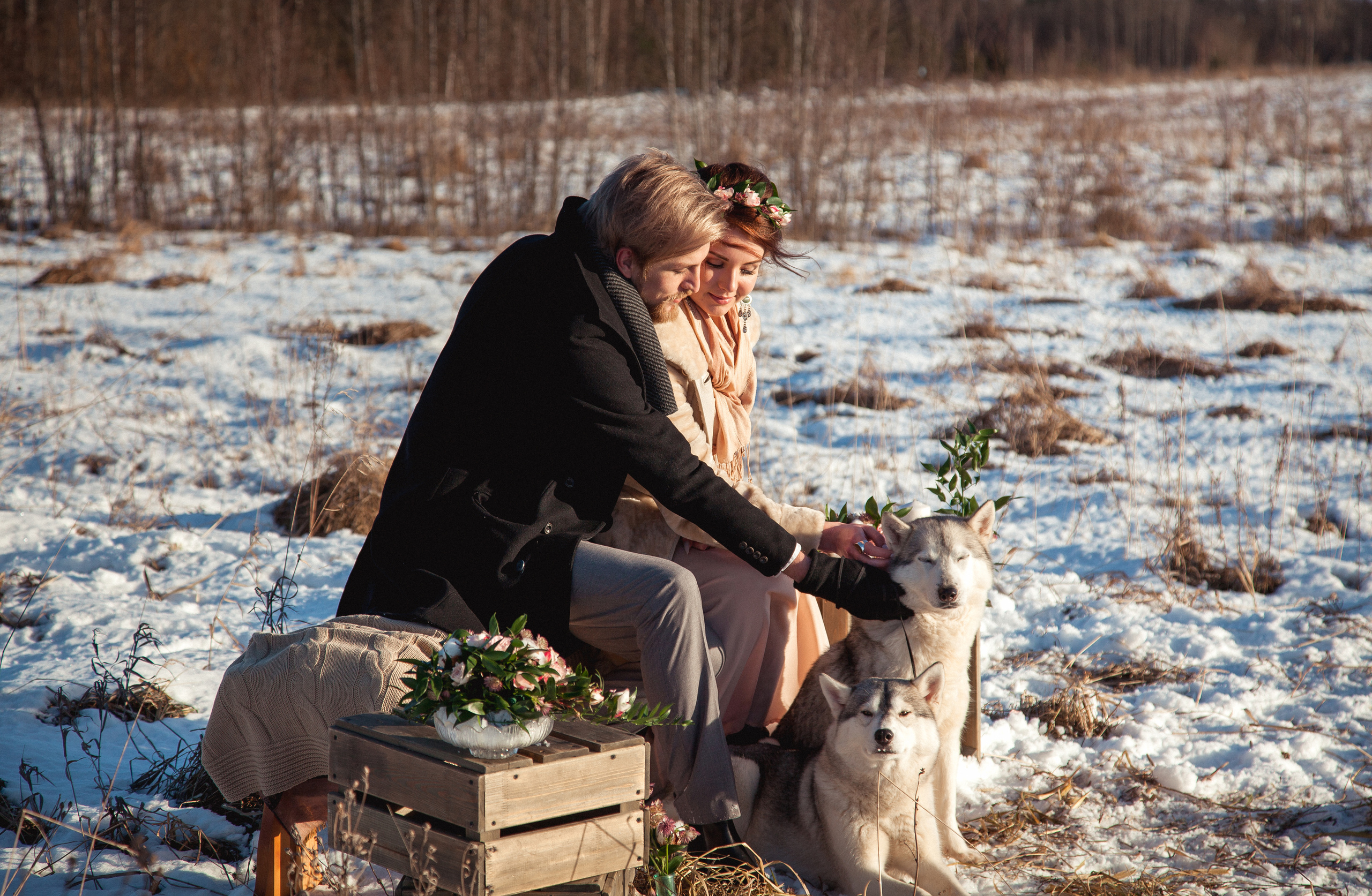 Зимняя свадьба. Фотограф в Санкт-Петербурге Елизавета Сорокина