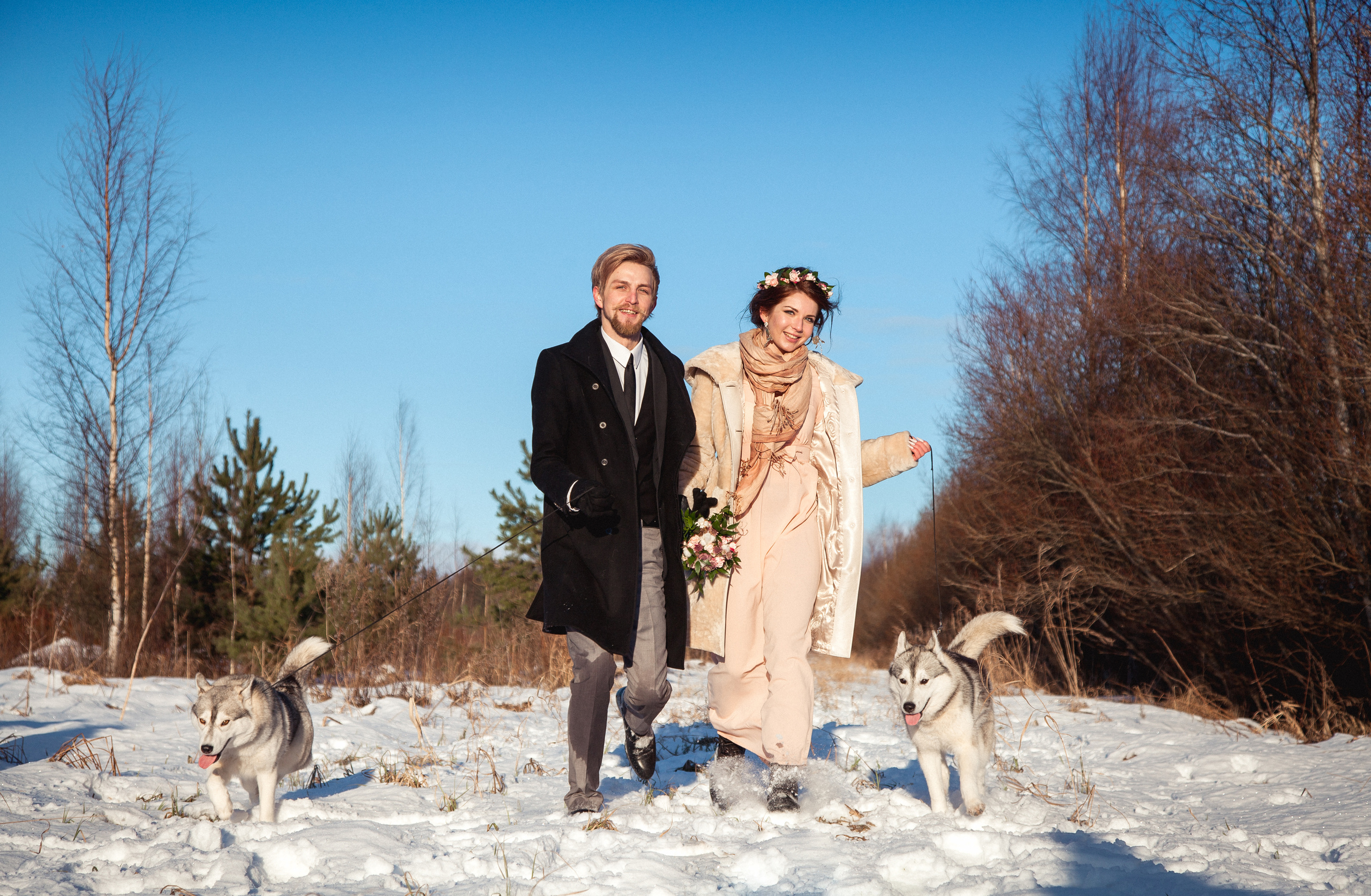 Зимняя свадьба. Фотограф в Санкт-Петербурге Елизавета Сорокина