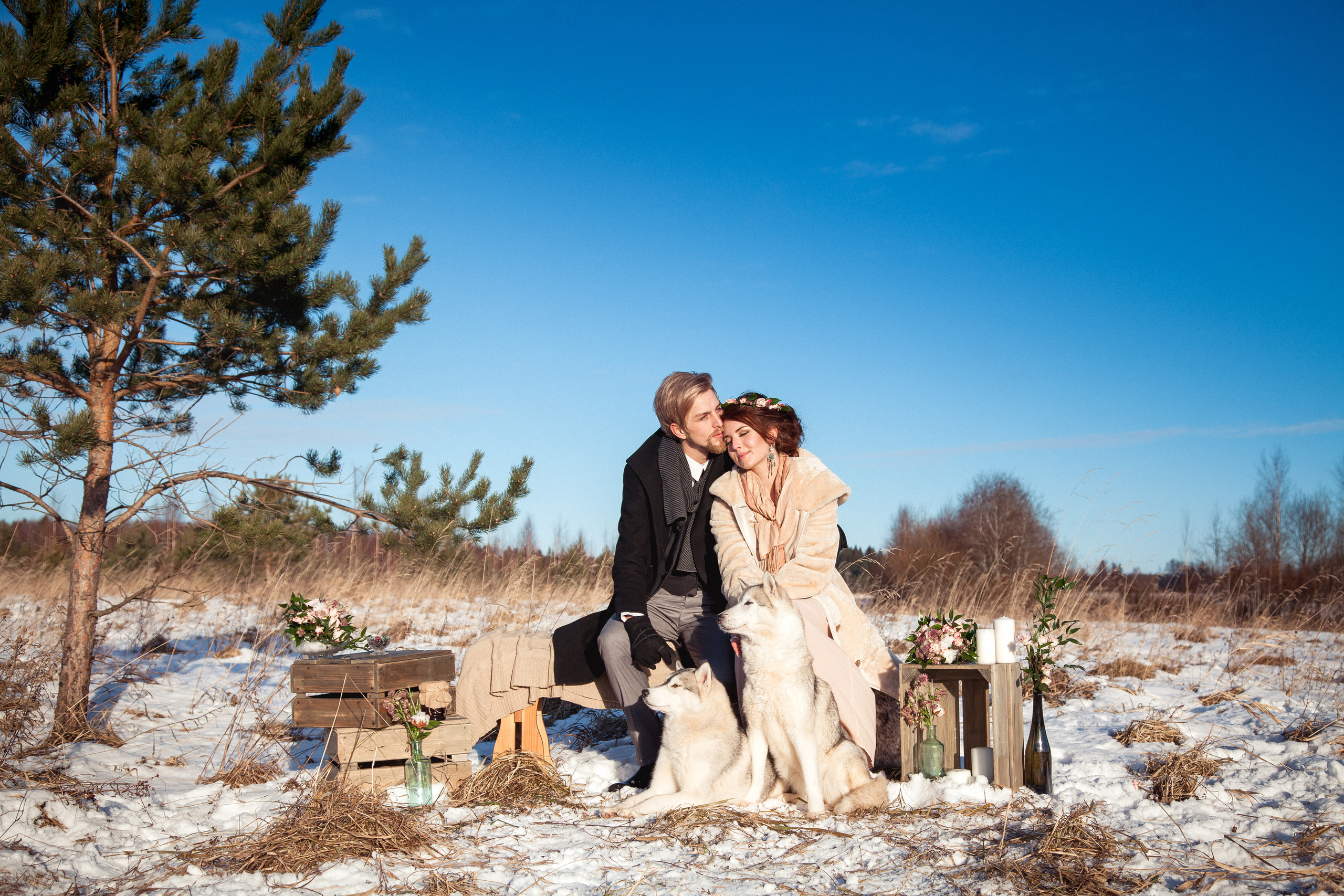 Зимняя свадьба. Фотограф в Санкт-Петербурге Елизавета Сорокина