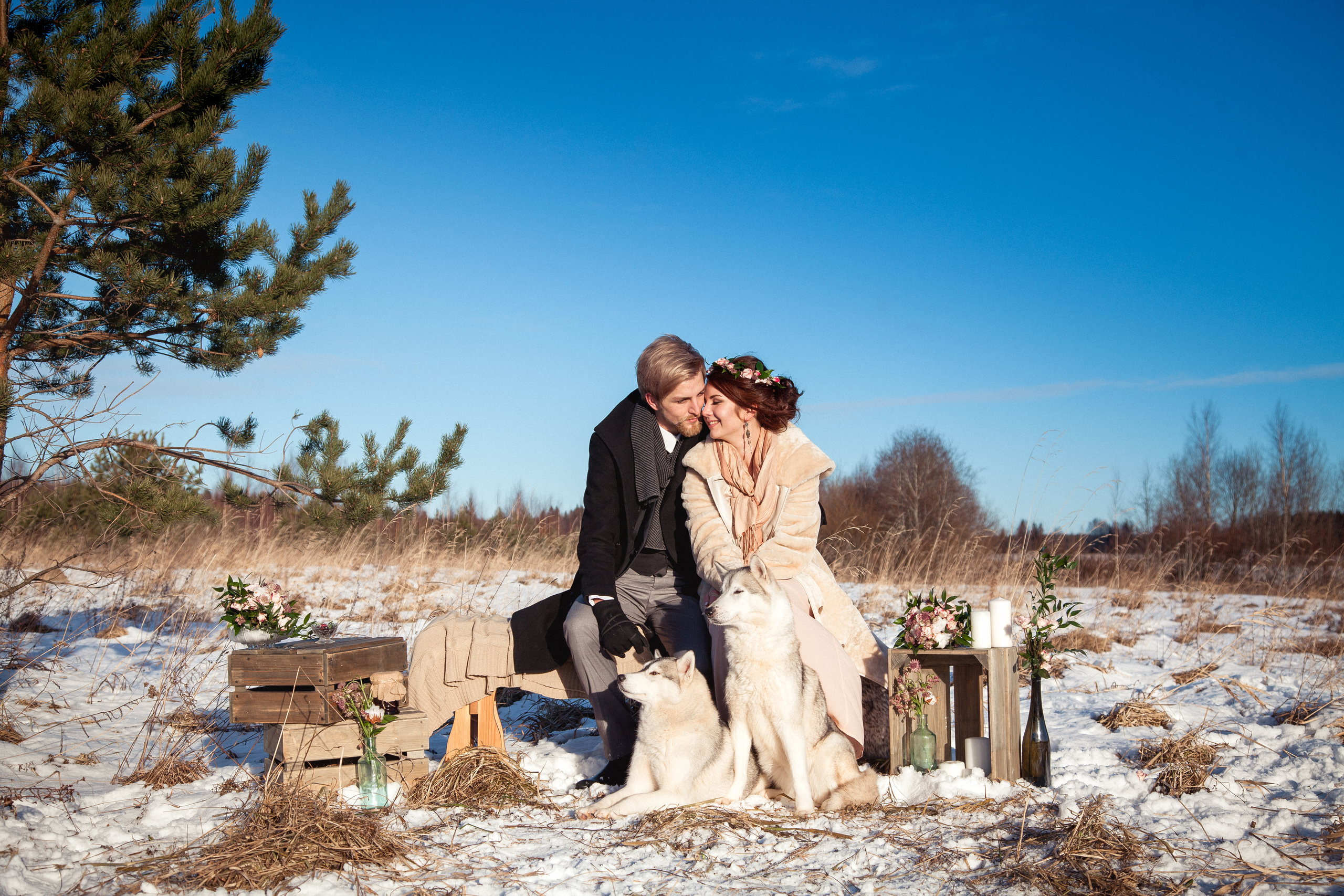 Зимняя свадьба. Фотограф в Санкт-Петербурге Елизавета Сорокина