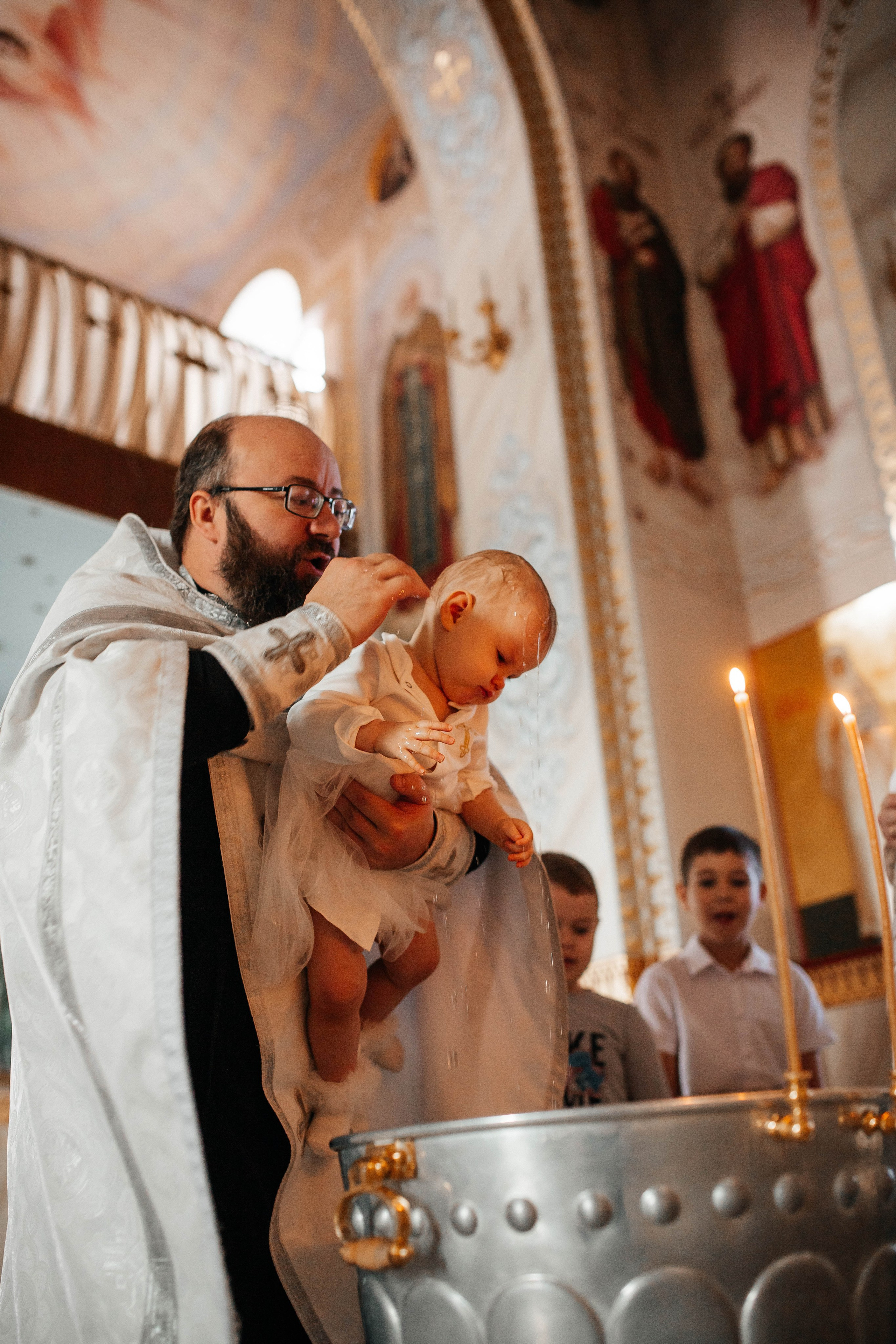 Крещение Каролины. Фотограф Сальск Катерина
