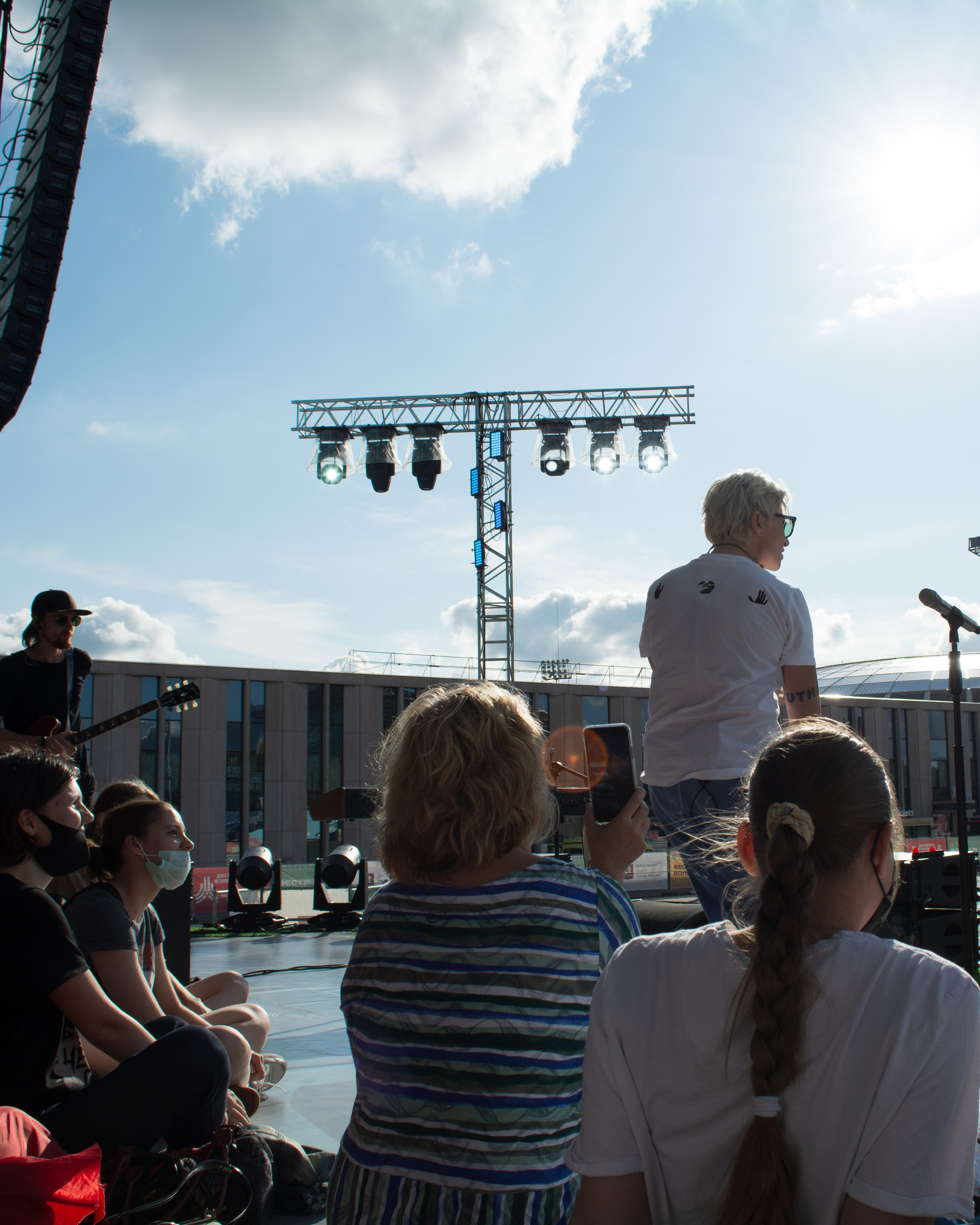 Съемка концерта