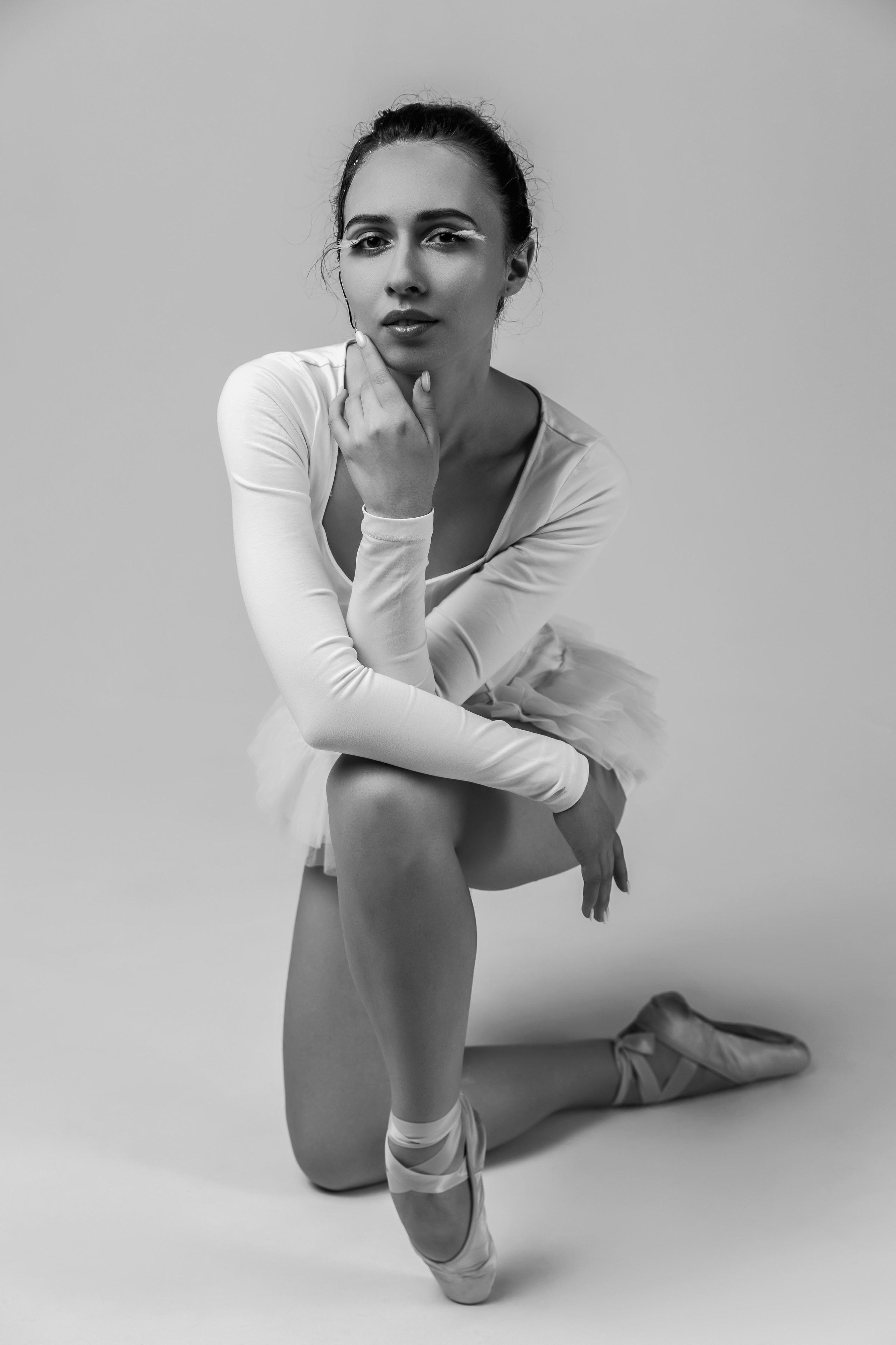 Женская фотосессия на циклораме. Семейный и женский фотограф в Москве Надежда Воробьева