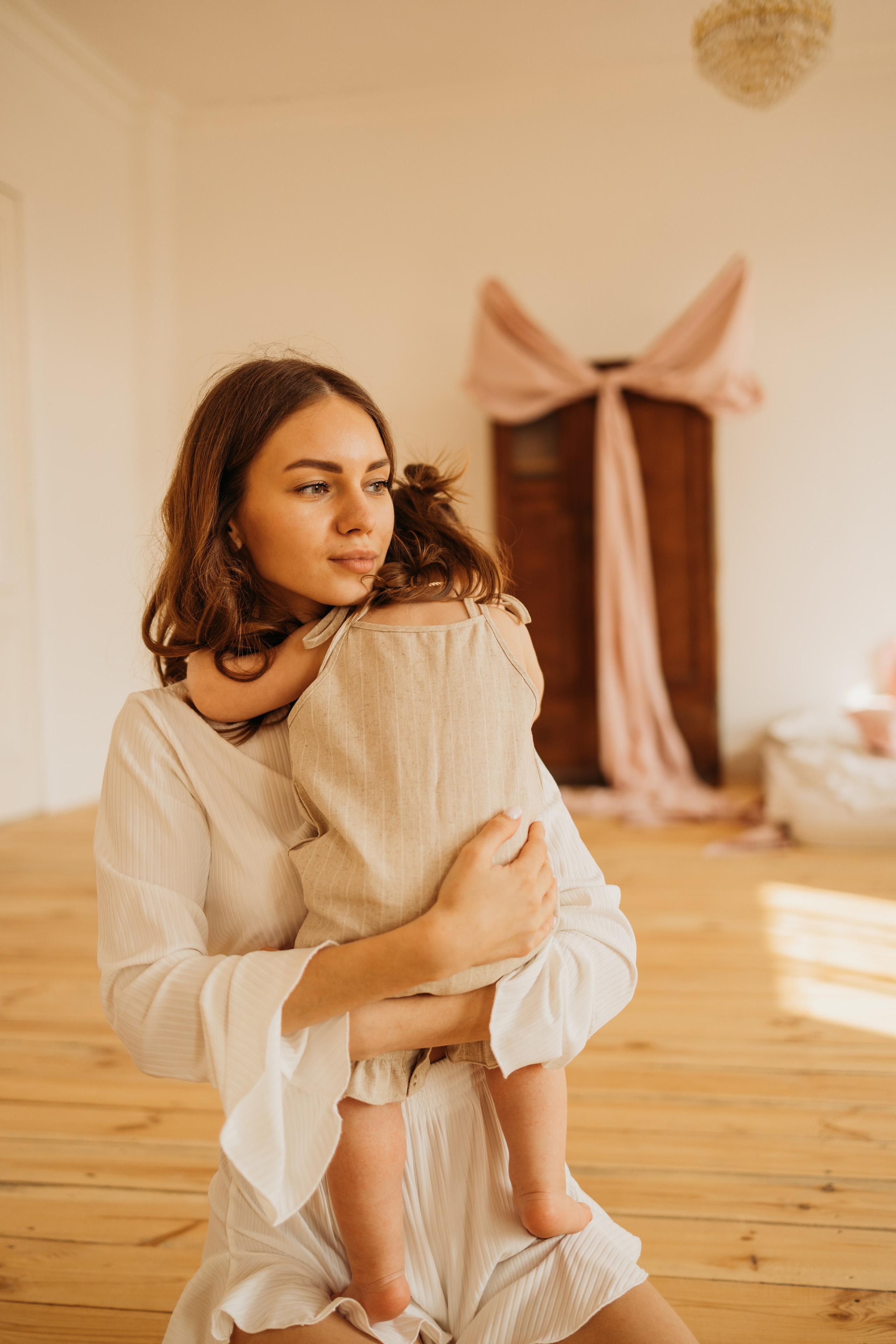 Вика и маленькая София. Фотограф Алевтина Матешук