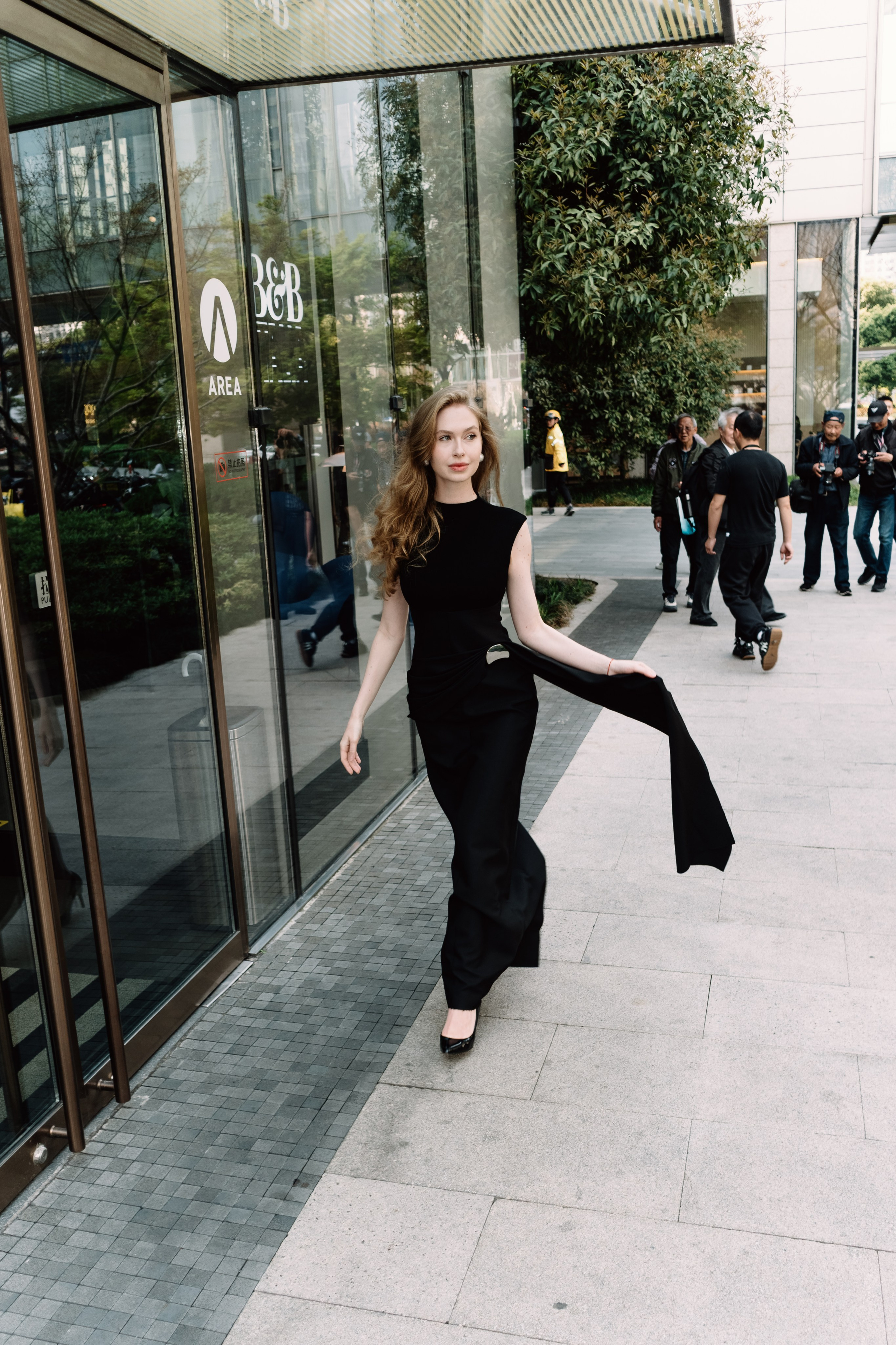 Блогер Ханна на Шанхайской неделе моды | Фотосъемка в Шанхае