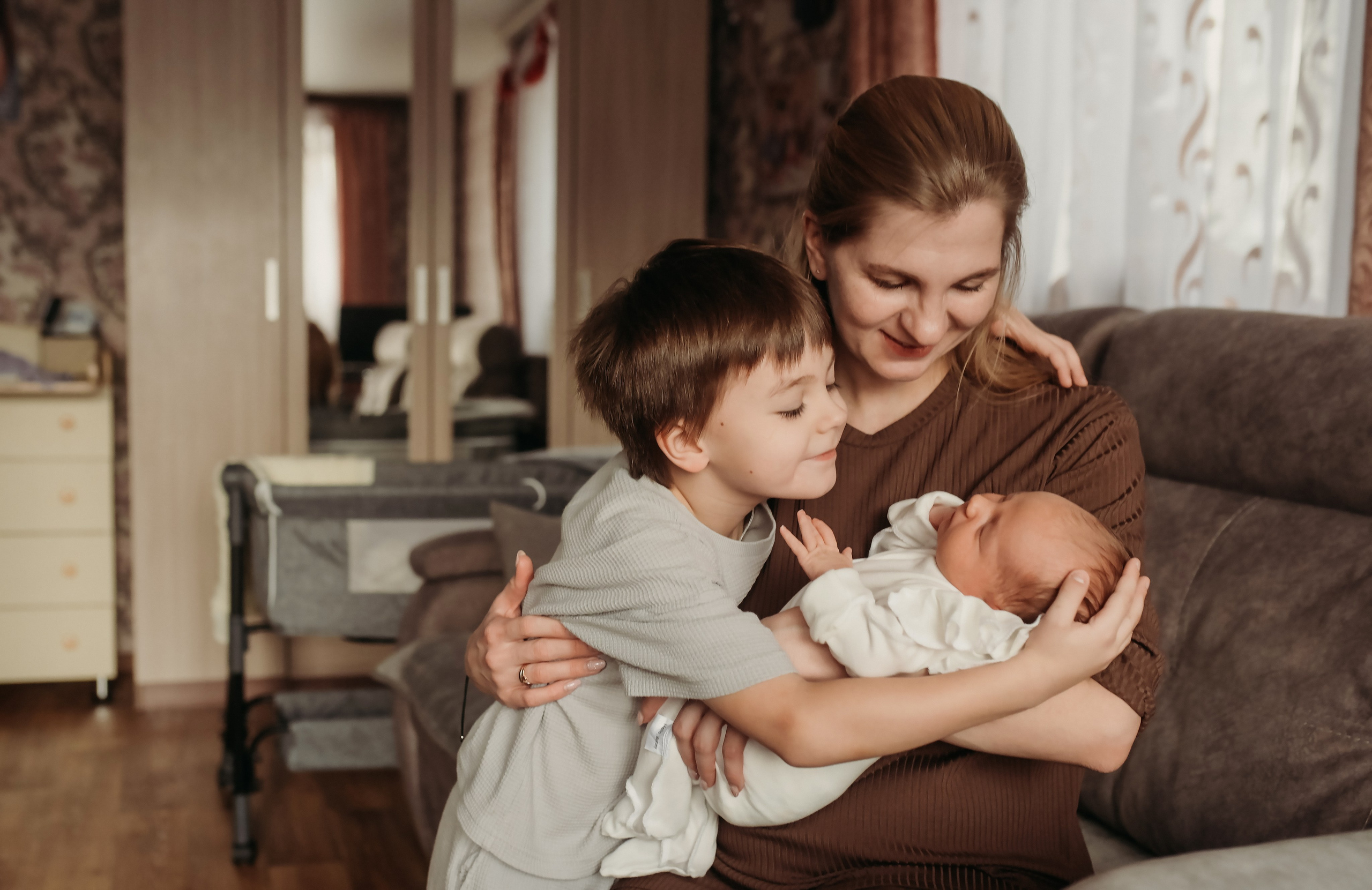 Домашняя история. Семейный фотограф Олеся Батурина Рязань