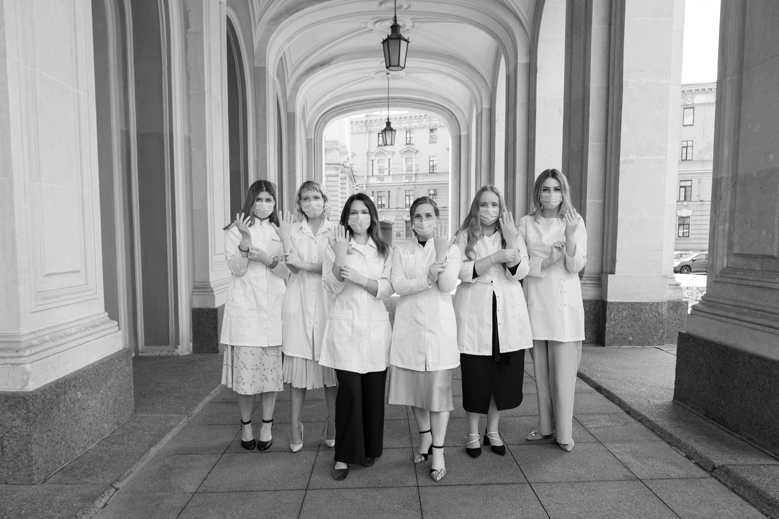 Выпускной медицинской группы. Детский и контент фотограф Надя Волкова Санкт-Петербург