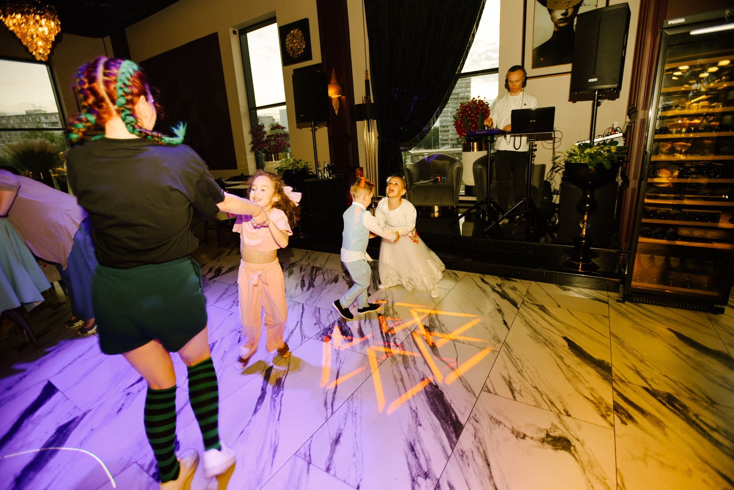 Виктор и Ангелина Банкет на 100 гостей Ресторан Segreto. Фотограф Лола Волна, город Москва