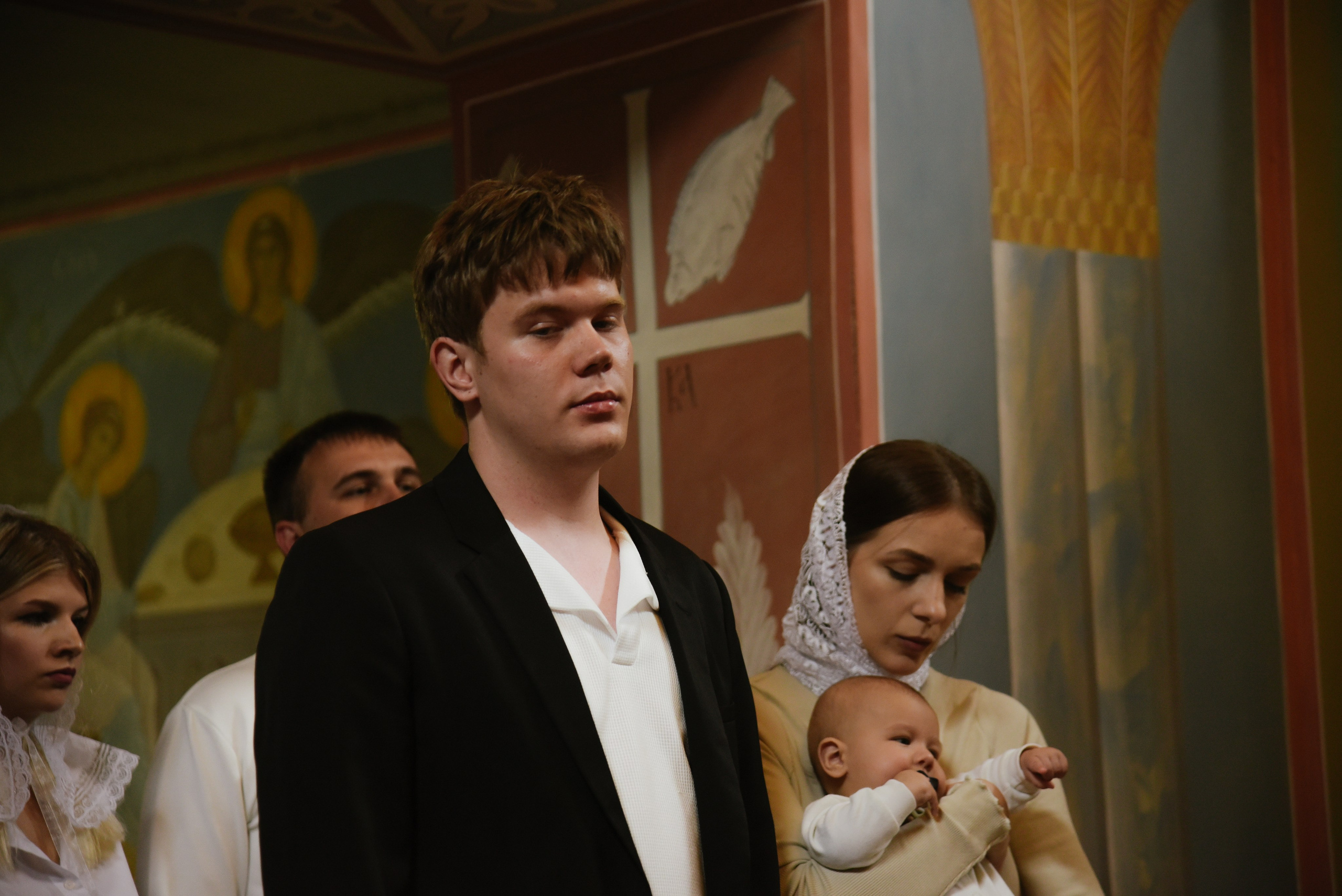 Крещение Вадима. Фотограф Лола Волна, город Москва