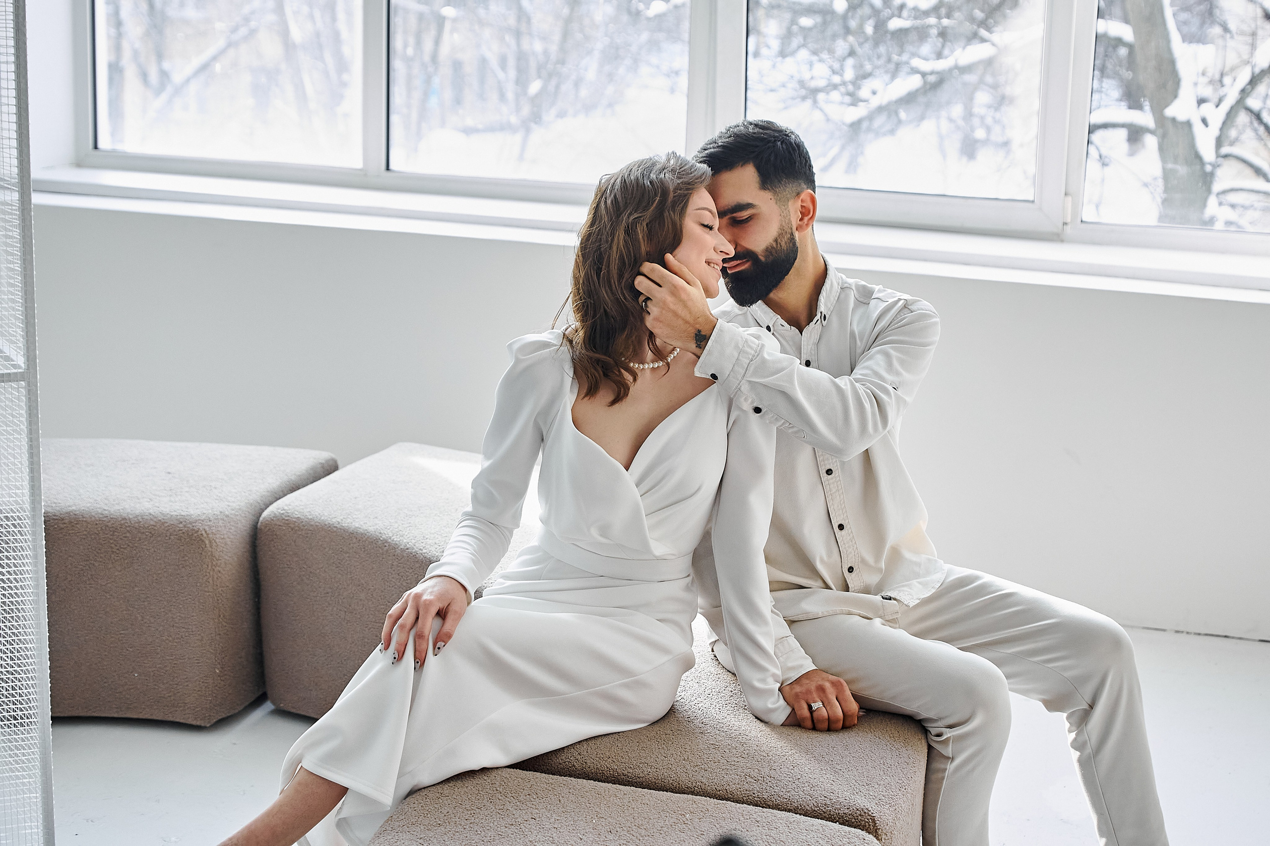 Свадебная съемка в студии. Кокорин Евгений Фотограф