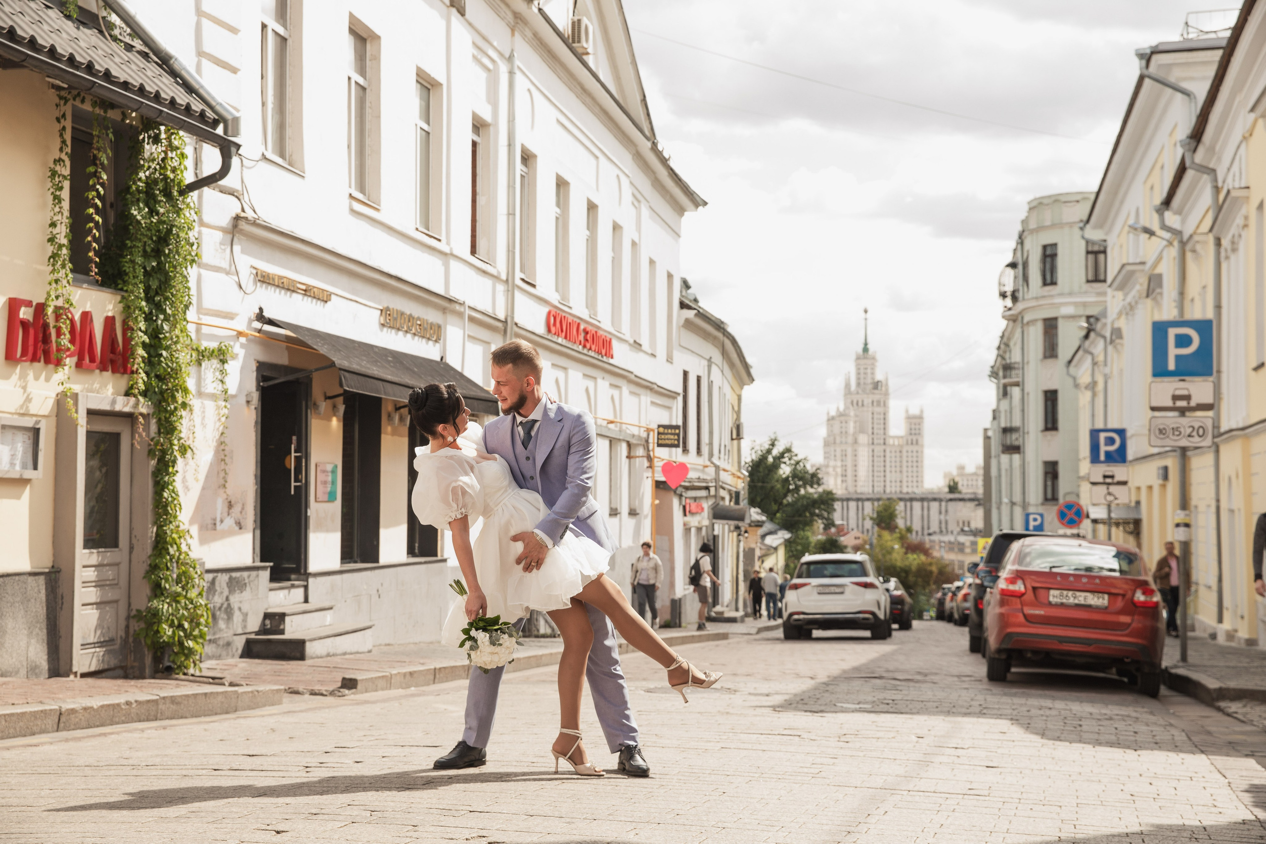 Екатерина + Илья. Свадебный и портретный фотограф в Москве Мария Кравченко
