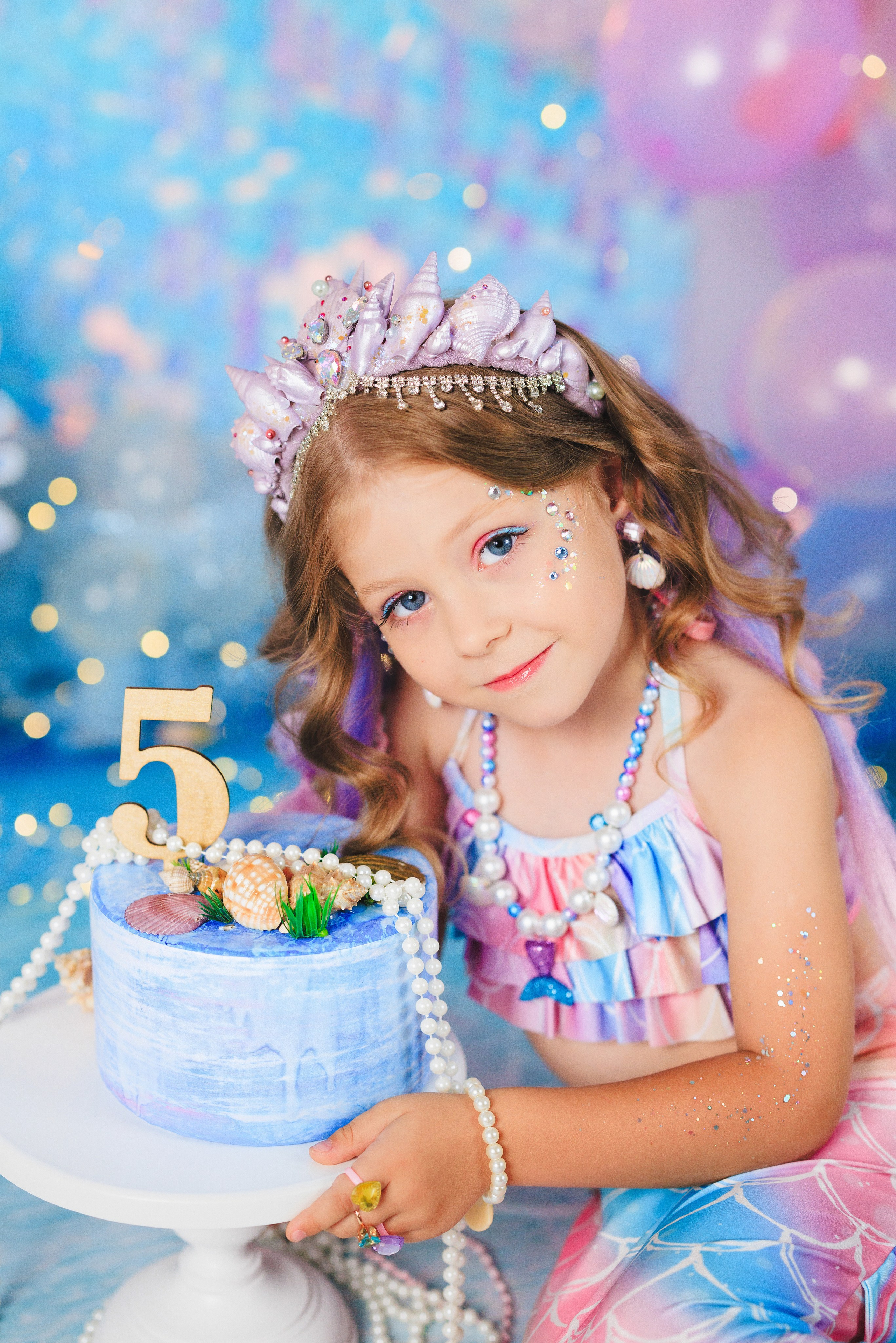 Детская фотосессия в образе «РУСАЛОЧКА», город Краснодар. Семейный и детский фотограф в Краснодаре Анна Трашкова