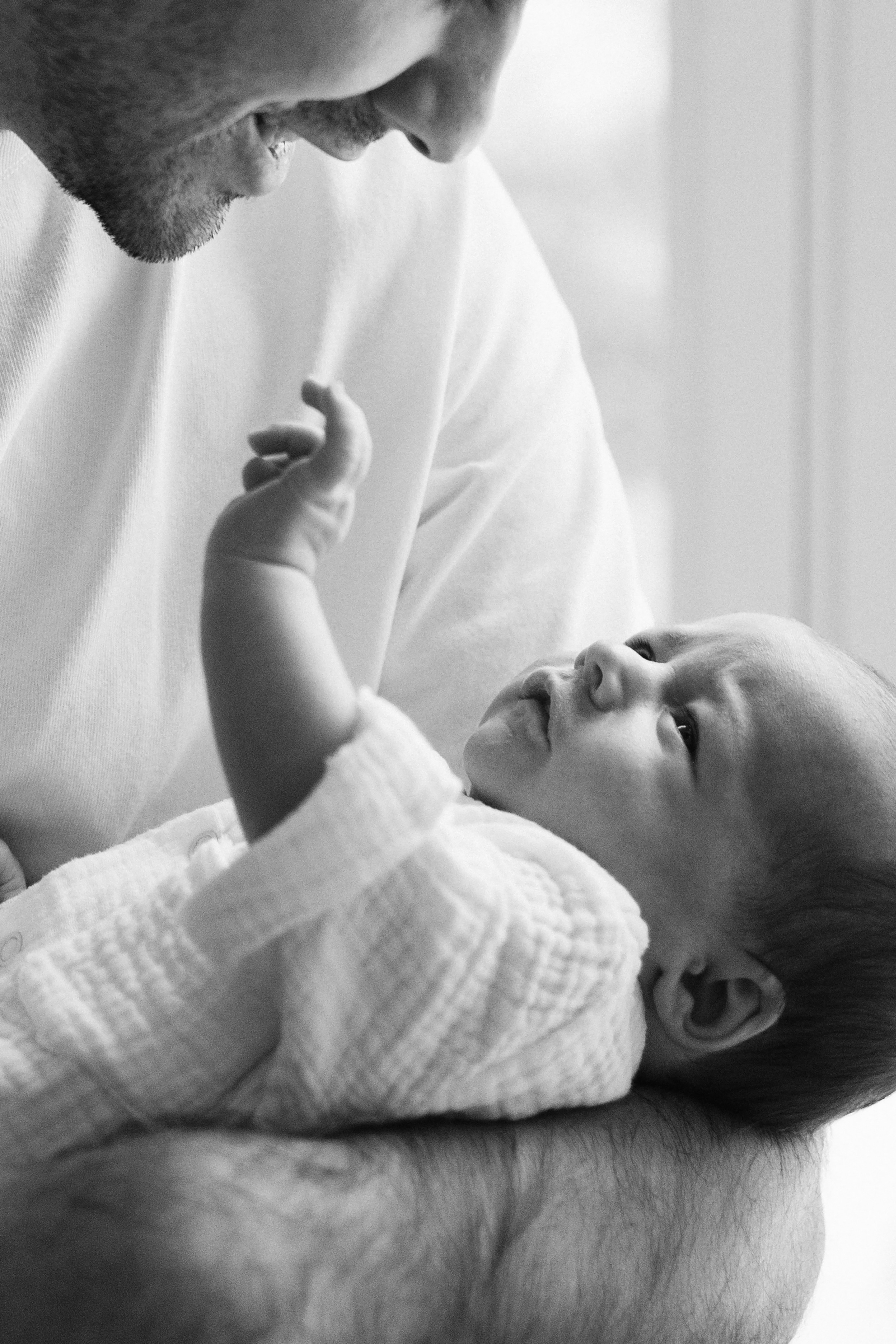 Диана, Рустам, Дамир, домашняя newborn. Семейный фотограф в Москве Марина Петра