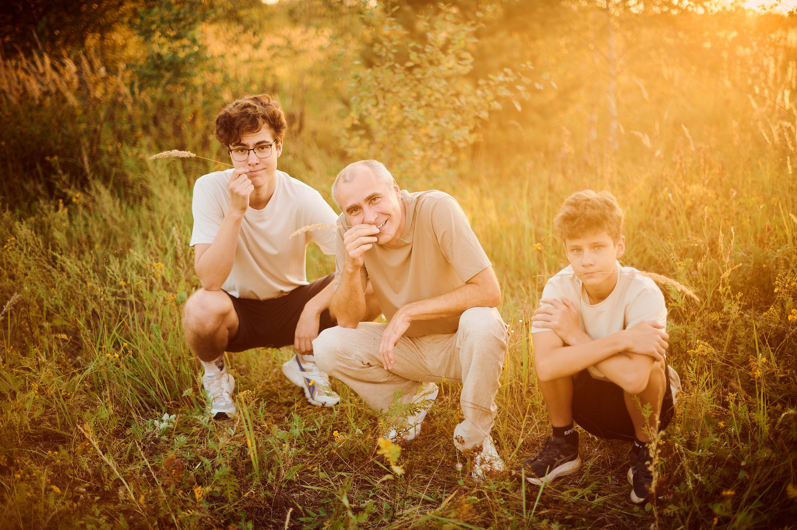 НА ЗАКАТЕ | НАСТЯ, ВИТЯ, МАША, ЛЕША и ЖЕНЯ. Свадебный и семейный фотограф РИТА БОЧКАРЁВА