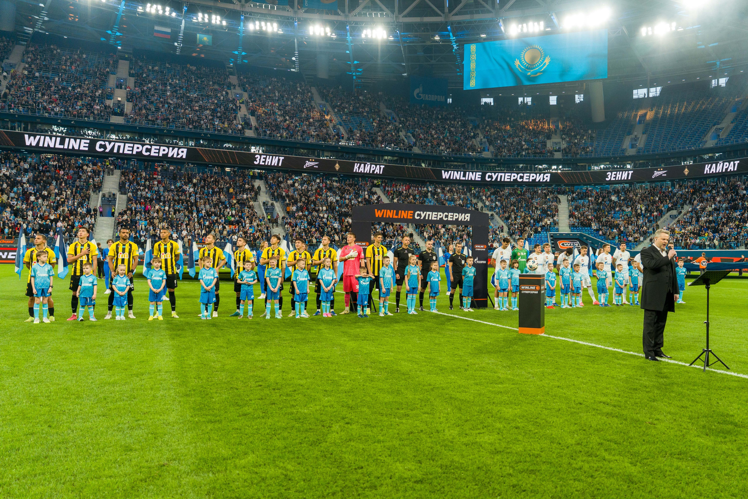 Зенит — Кайрат: фотогалерея товарищеского матча в Санкт-Петербурге | Антон Гауф. Спортивный фотограф в Санкт-Петербурге | Антон Гауф