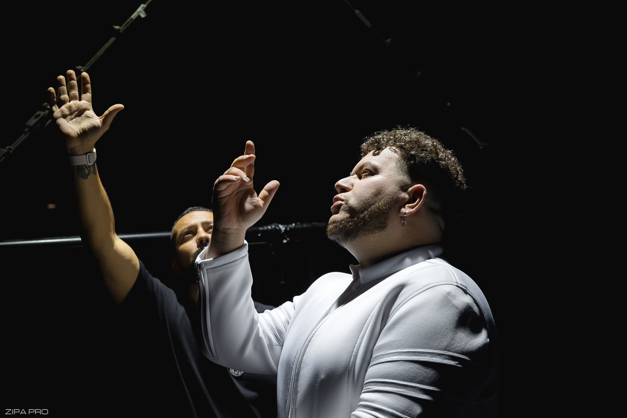 Бэкстейдж съемок промо для кавер-группы «Мед». Фотограф Zipa Pro