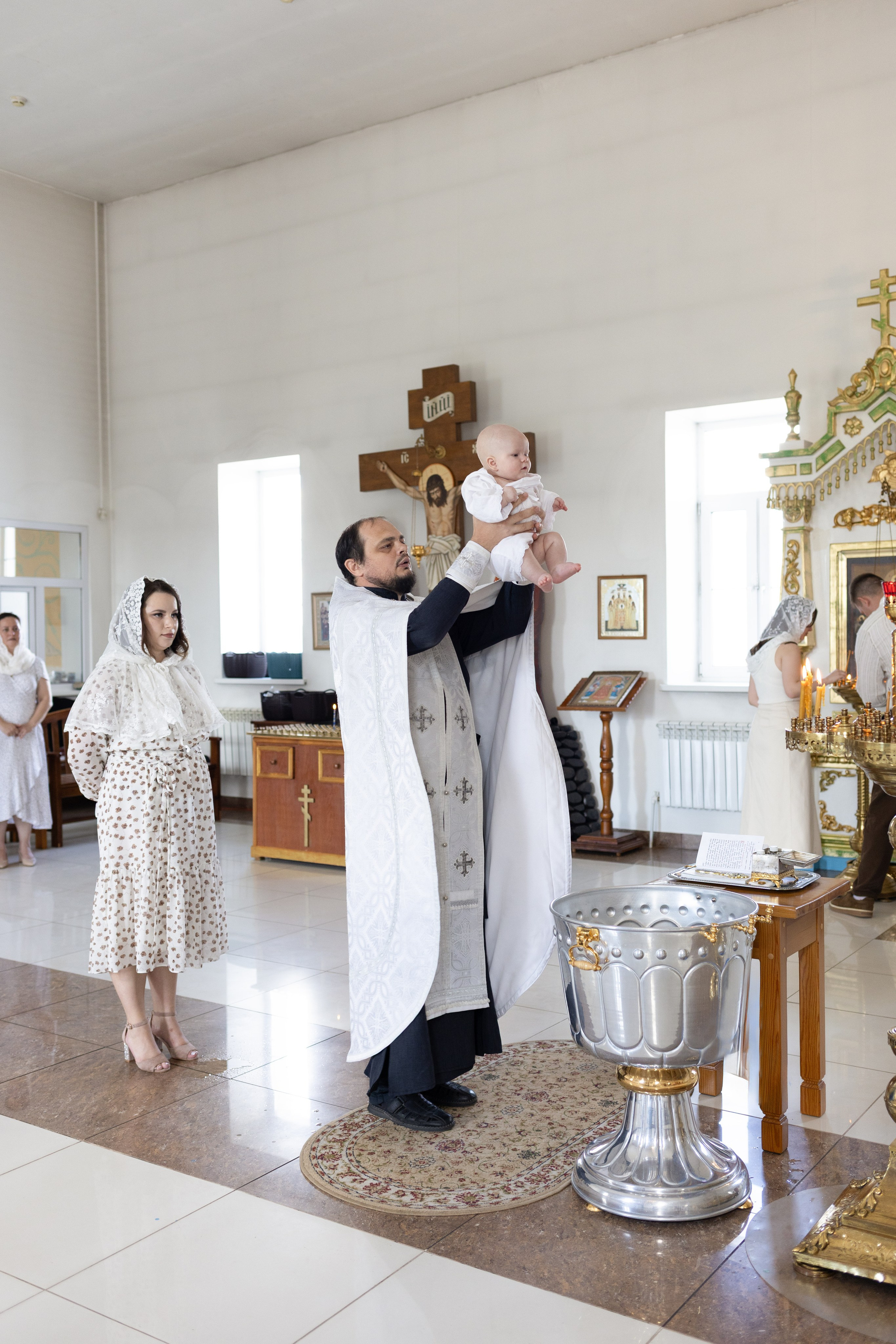Крещение. Фотограф новорожденных, детский фотограф в г. Оренбурге Екатерина Козлова