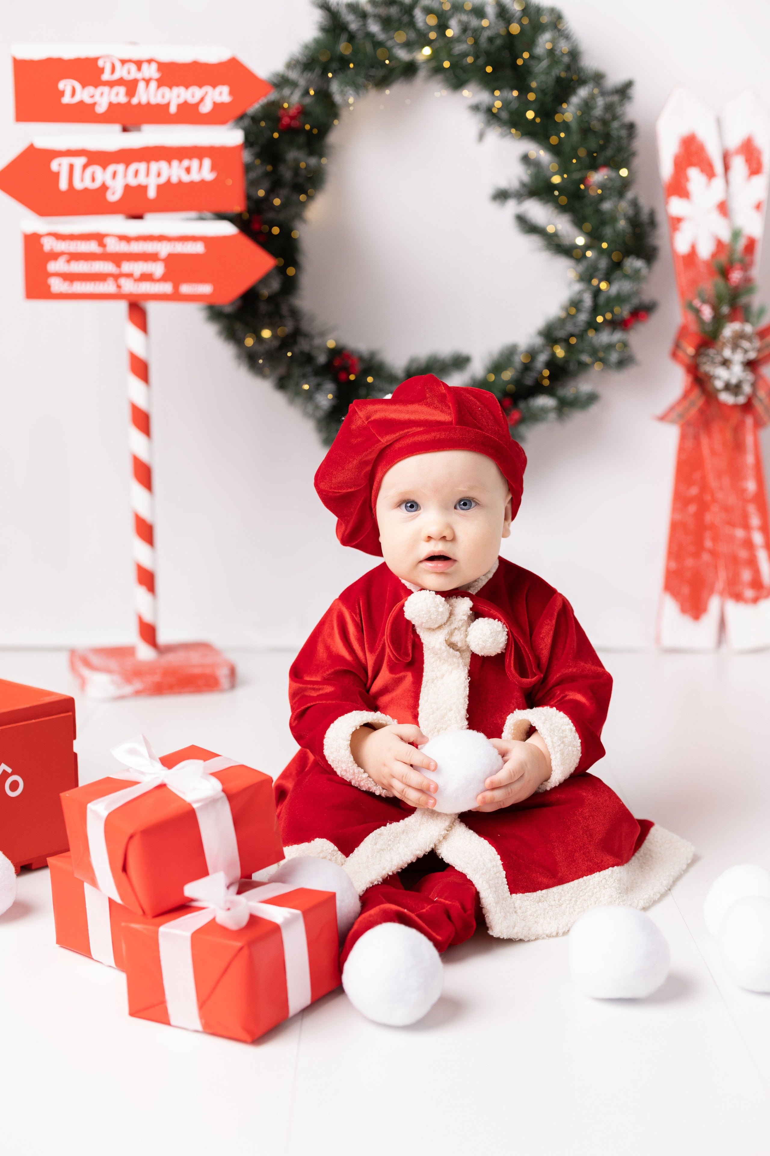Новый год 2025-2026. Фотограф новорожденных, детский фотограф в г. Оренбурге Екатерина Козлова