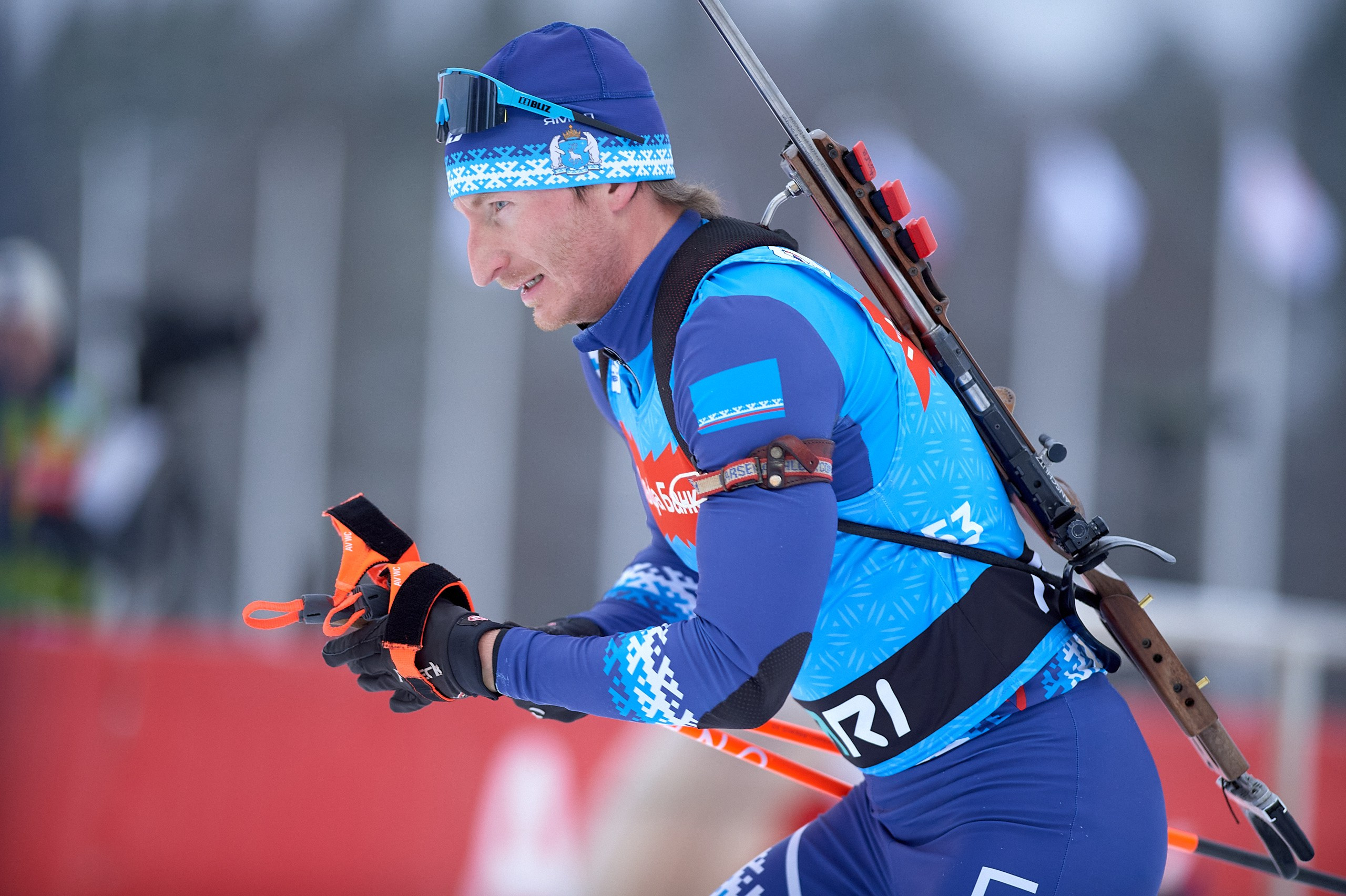 Биатлон. Чемпионат России — 2024/2025, 3-й этап, Ижевск. Ижевская винтовка. Спортивный репортажный фотограф в Ижевске Сергей Мерзляков