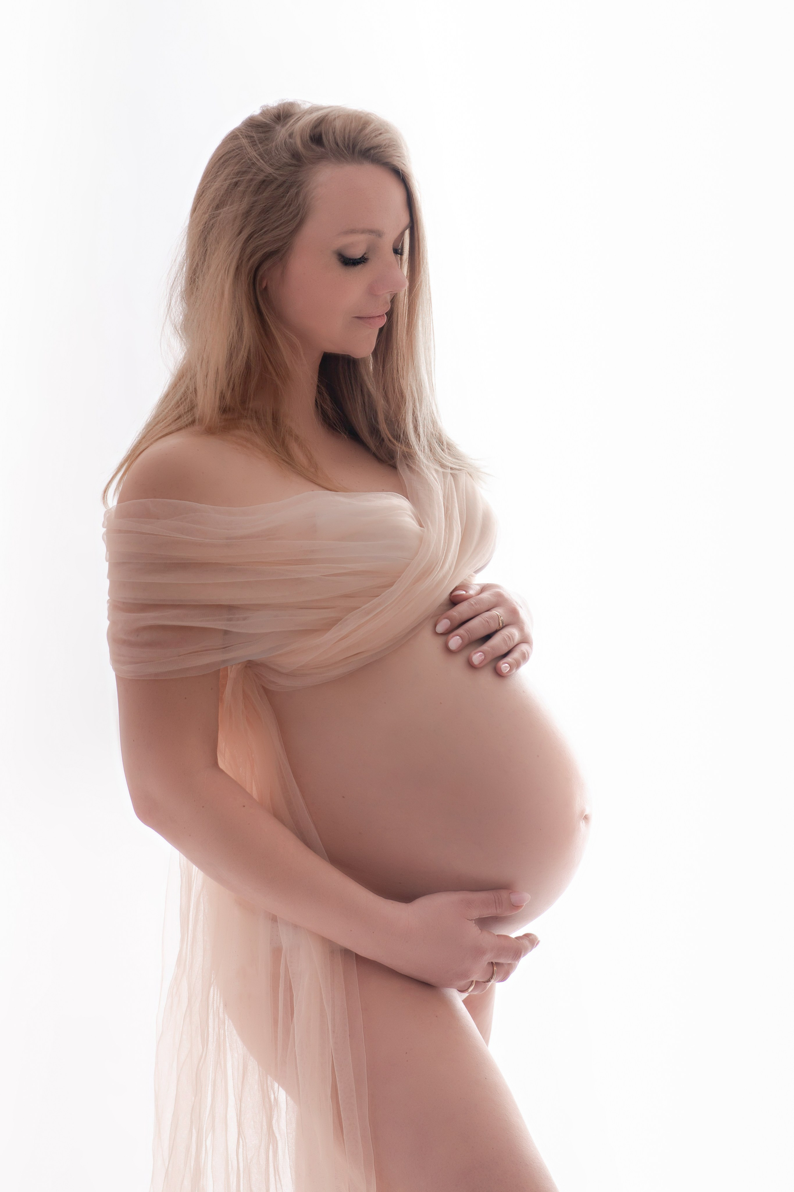 Минимализм. Фотосессия беременности — Крылова Натали — Москва