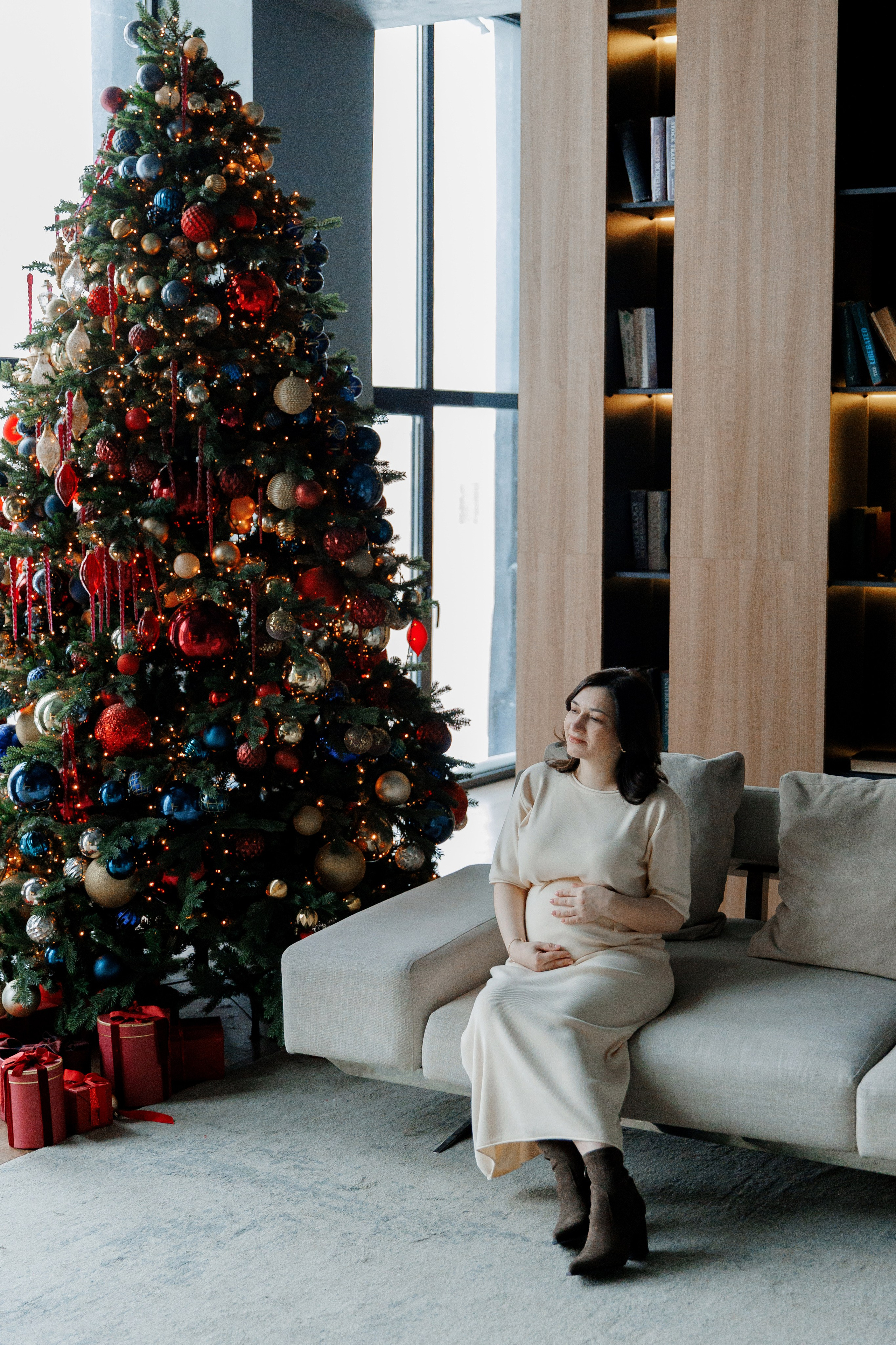 Фотосессия беременности, фотостудия Мимика. Фотограф Александра Сыщенко