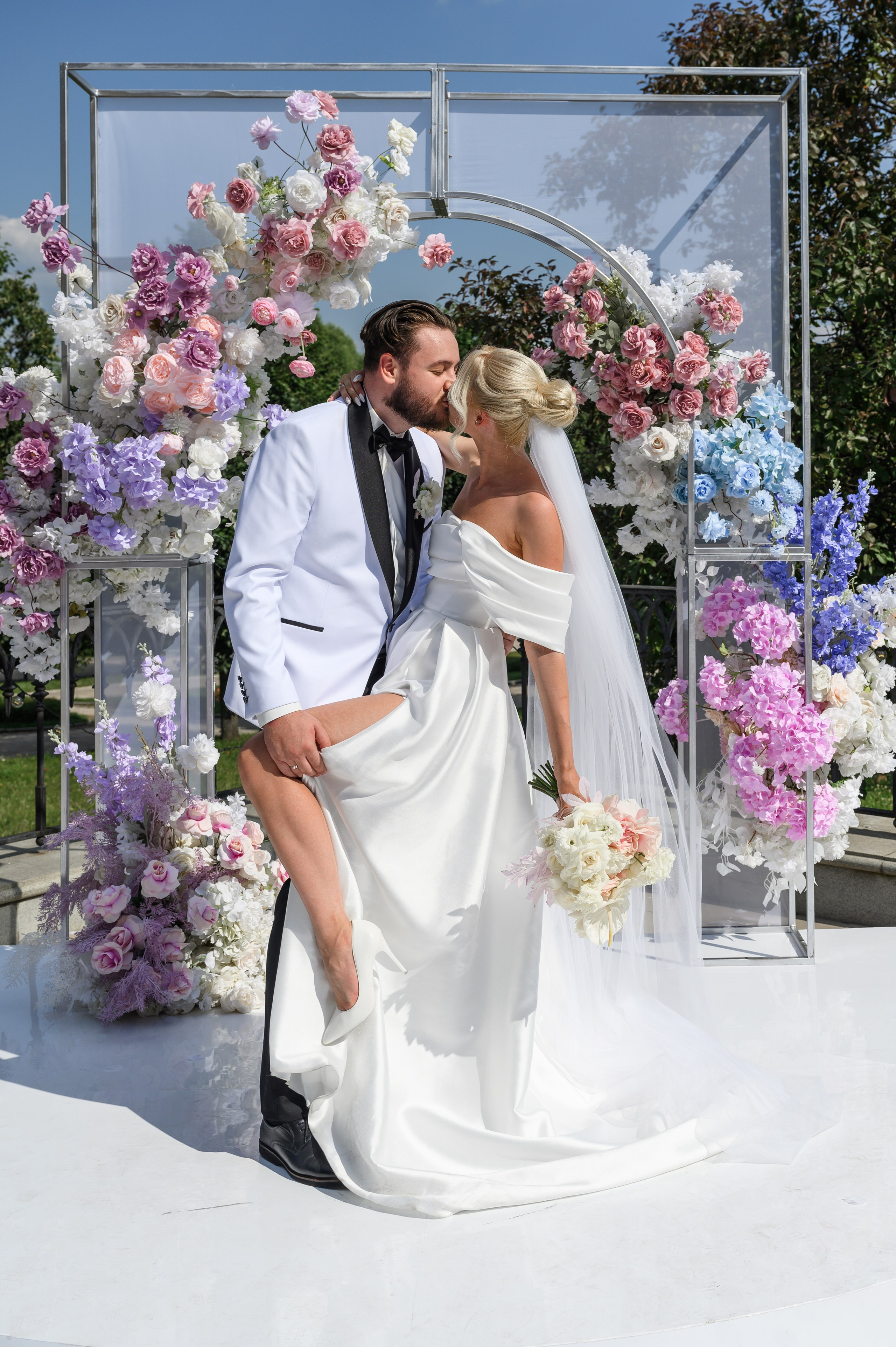 Свадебная фотосессия в Марриотт Империал Плаза. Свадебный фотограф Москва Юрий Кульман