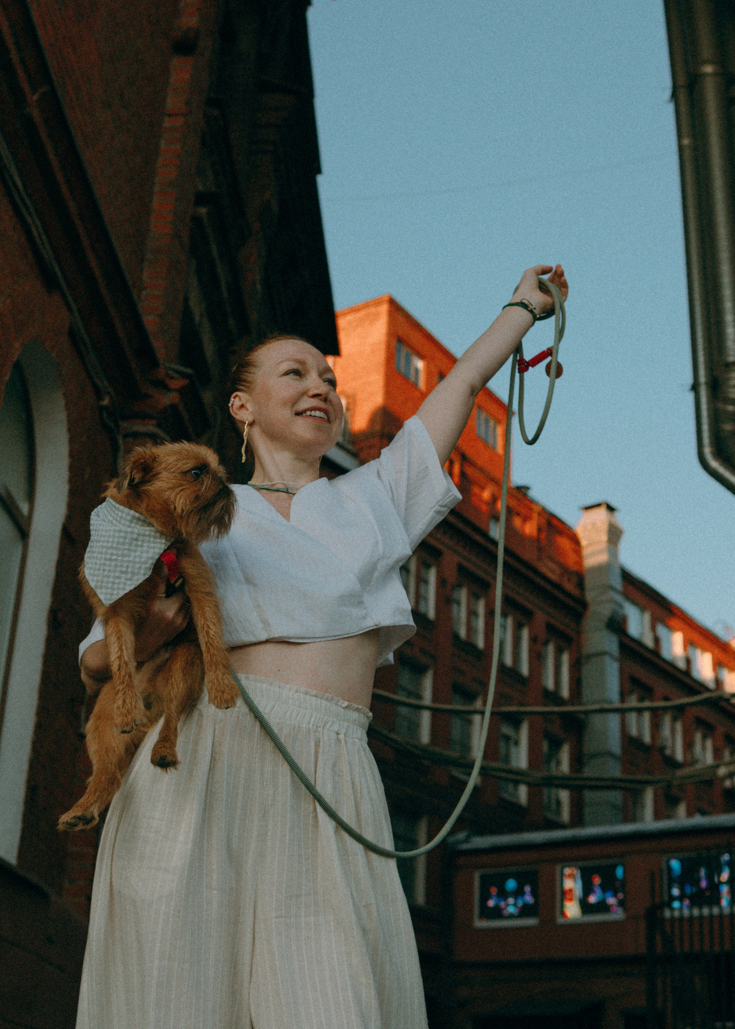 Лена и Альфи. Фотограф-анималист Ксения Воробьева, Москва