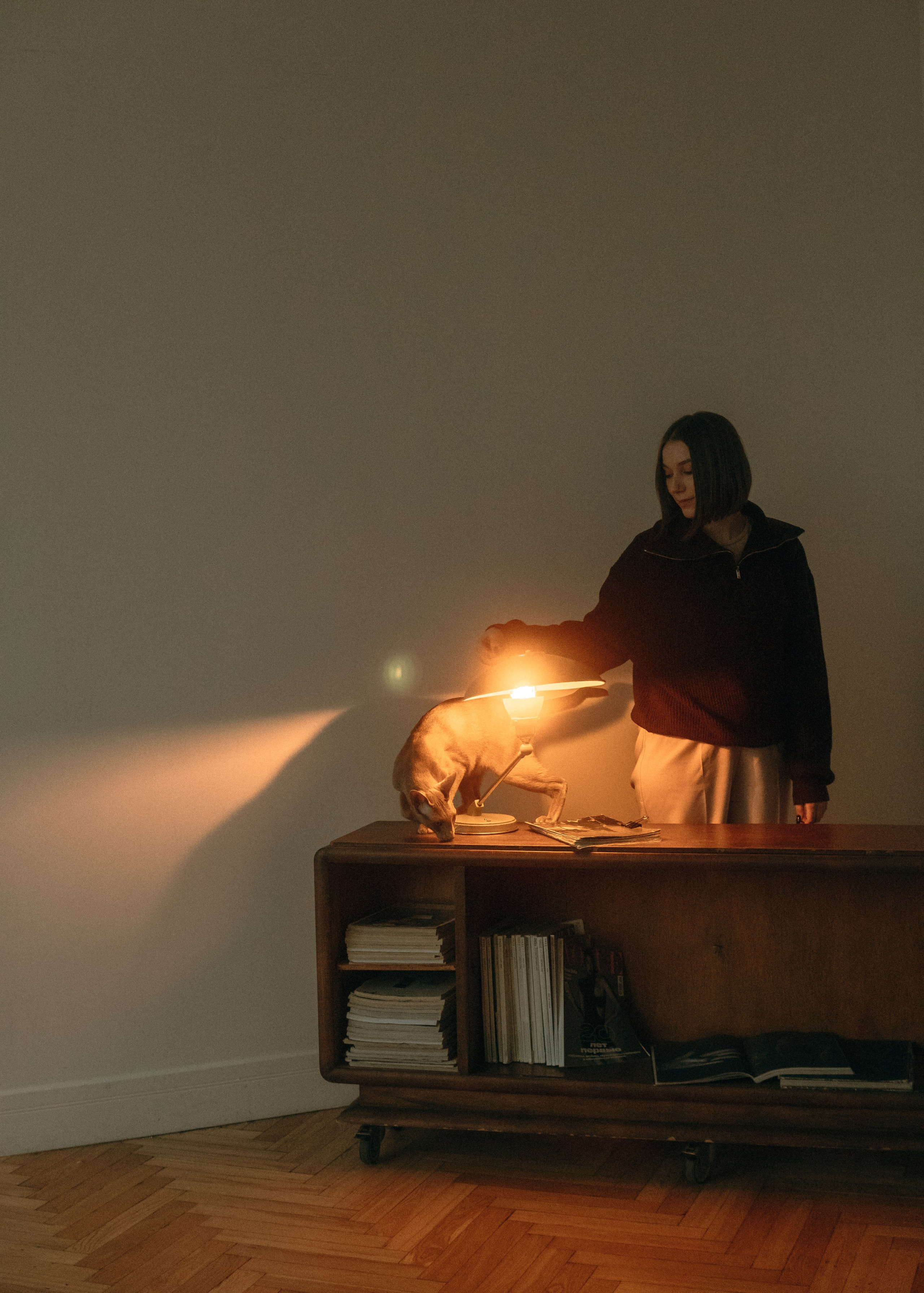 Амина, Булат и Орион. Фотограф-анималист Ксения Воробьева, Москва