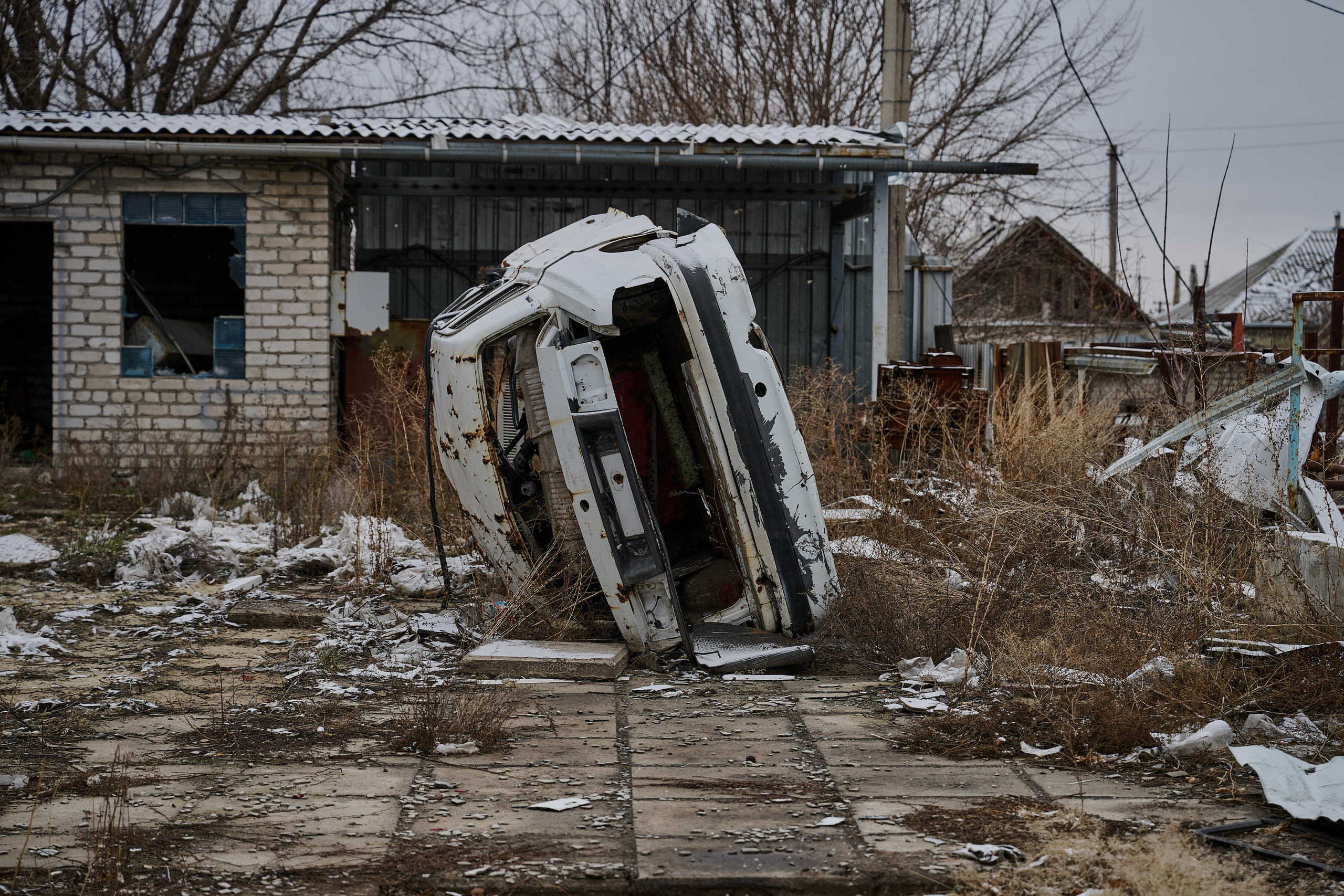 Северодонецк (Луганская область). Декабрь 2024. Фотограф Роман Адлер