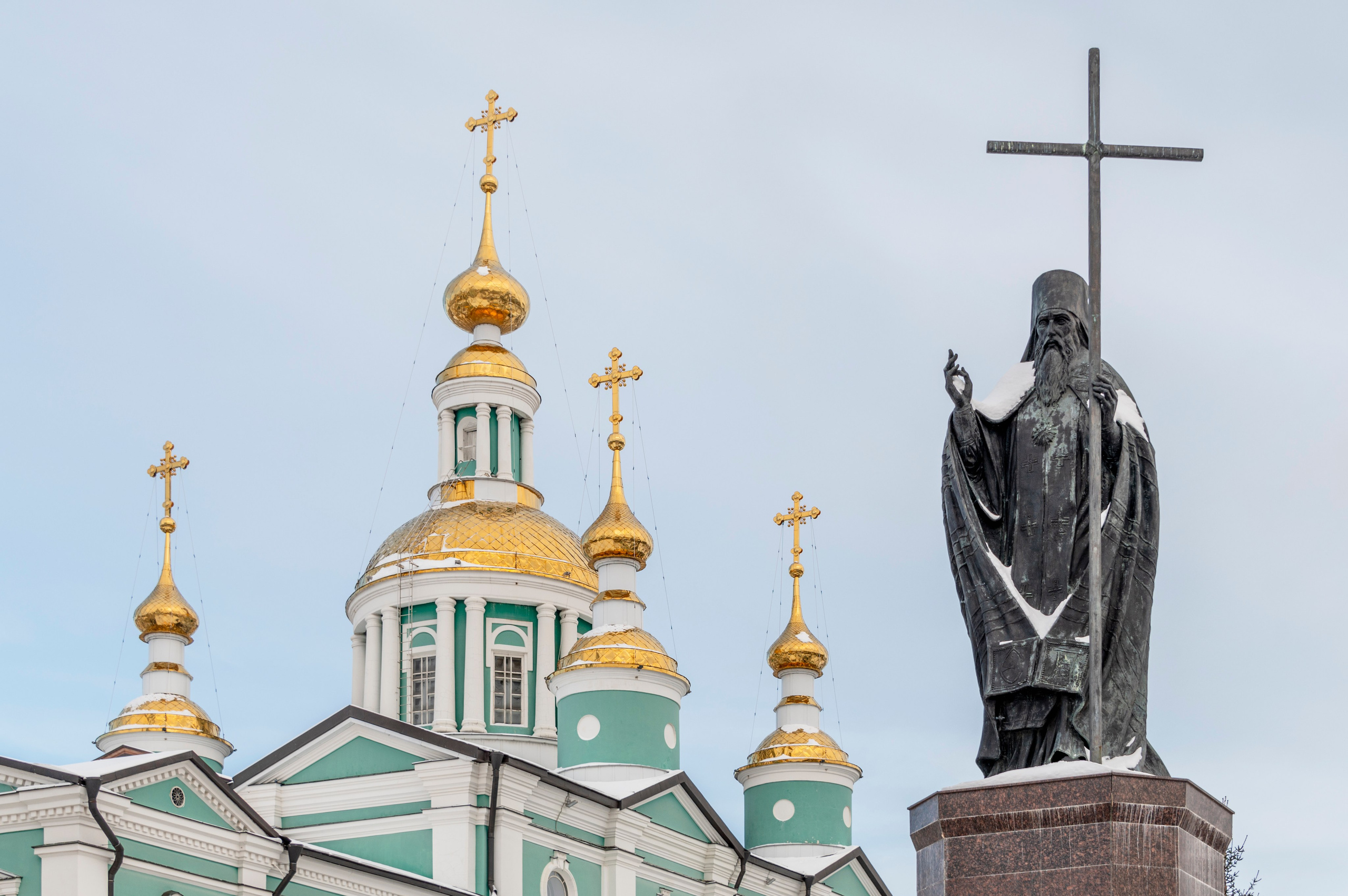 Январский Тамбов. 2024 год. Фотограф Роман Адлер