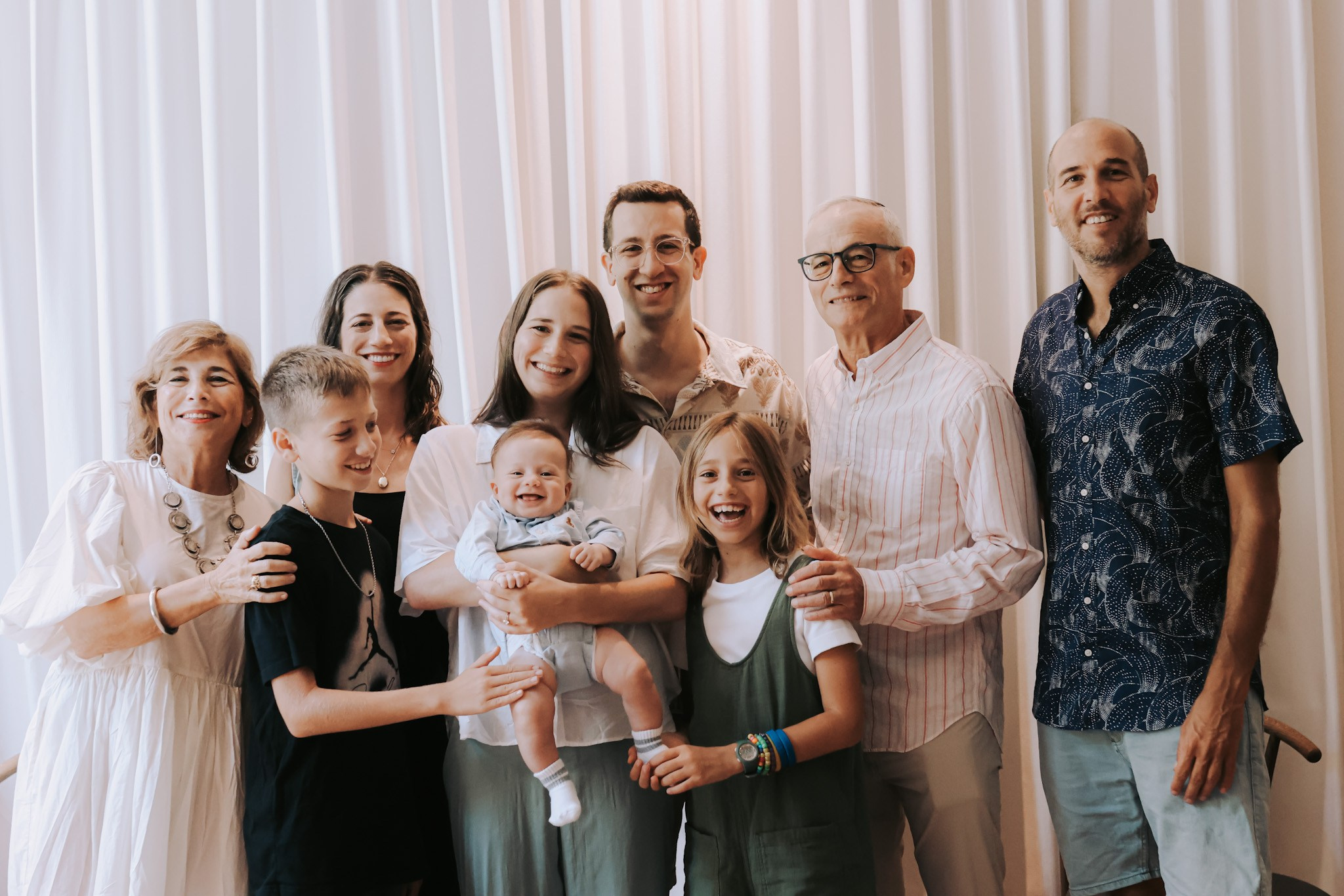 Baby celebration, September 2025. Photographer in Israel Alice Milchin