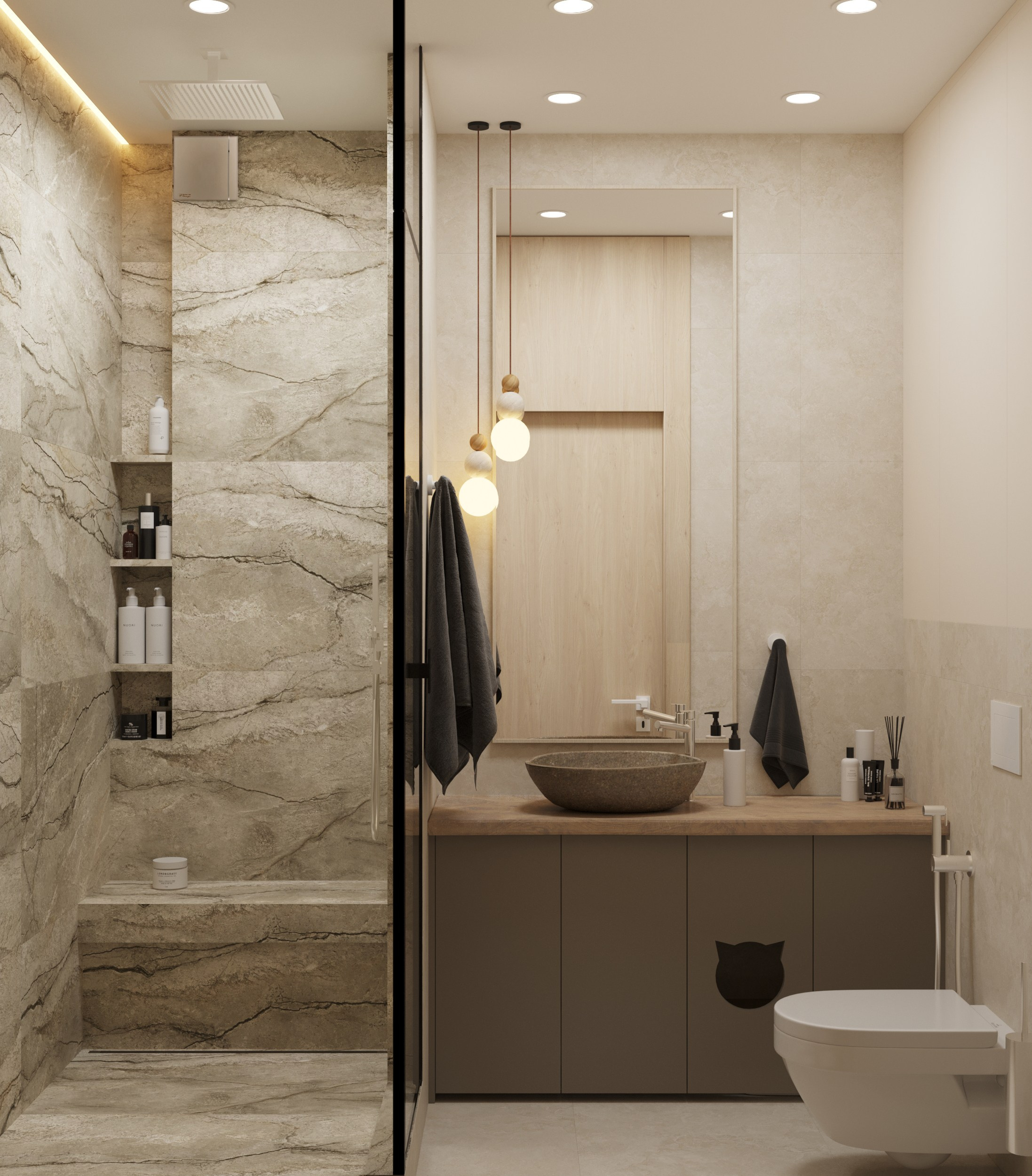 «Баланс» 106кв.м, фото. Дизайнер интерьеров Olala interior design