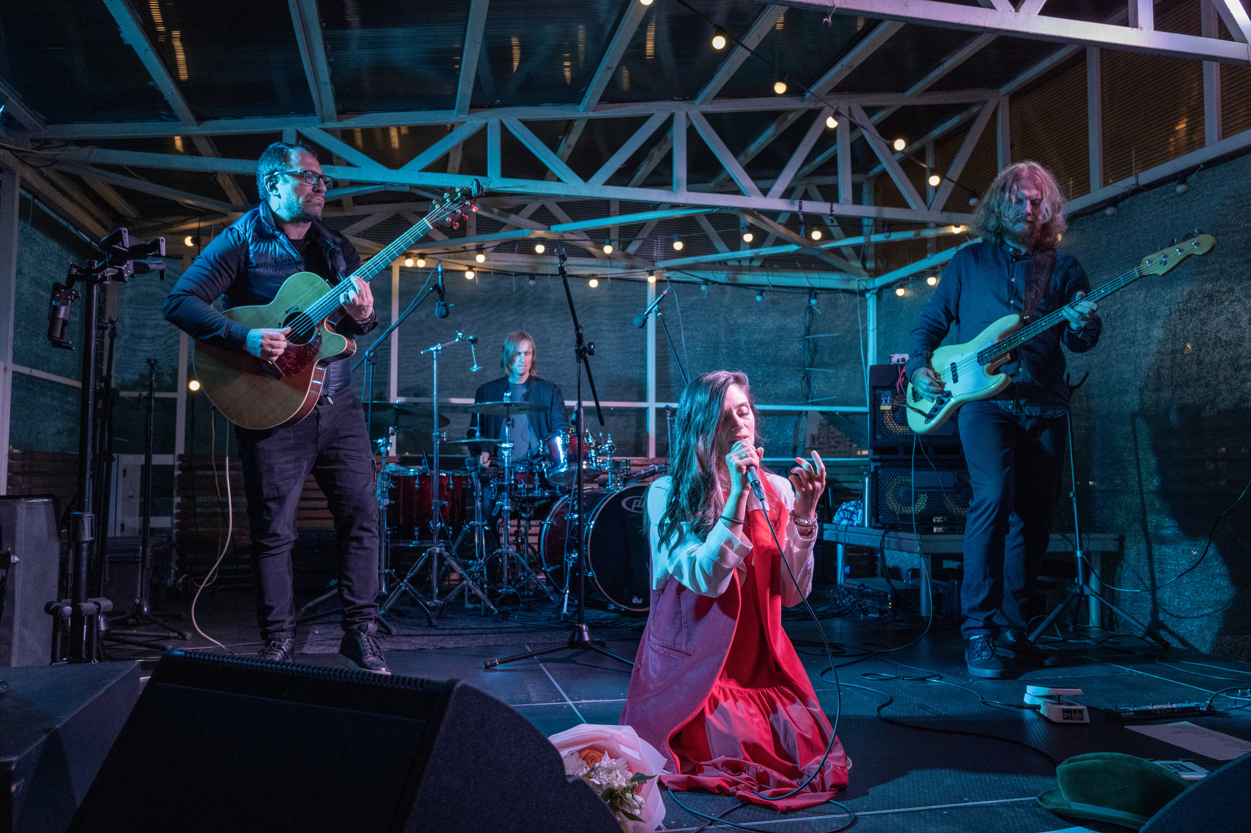 Женя Любич — концерт на крыше дизайн-завода «Флакон». Сайт фотографа Сергея Абрамова