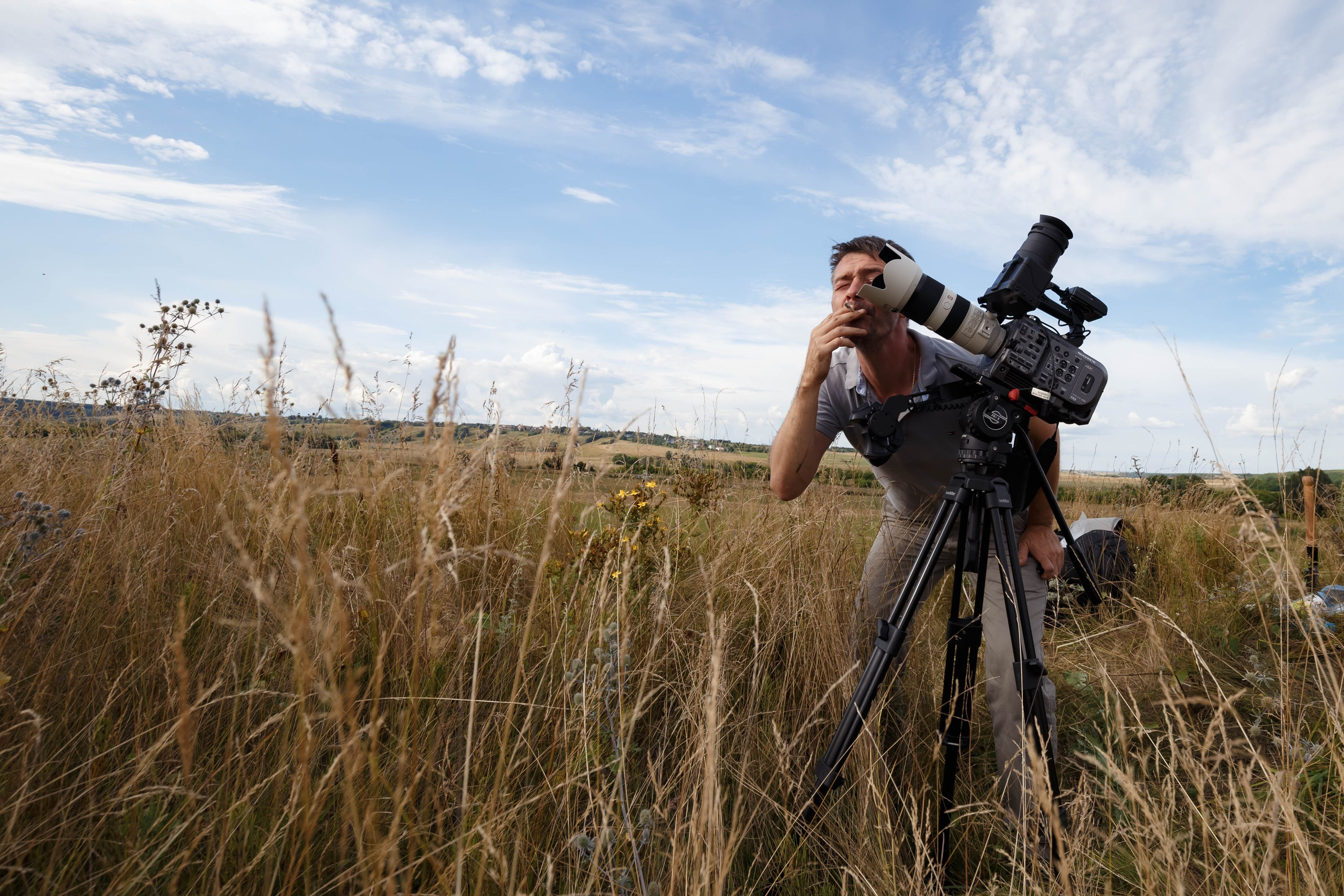 Съемка клипа для телевидения. Портретный и репортажный фотограф в Чебоксарах Андриян Чаркин