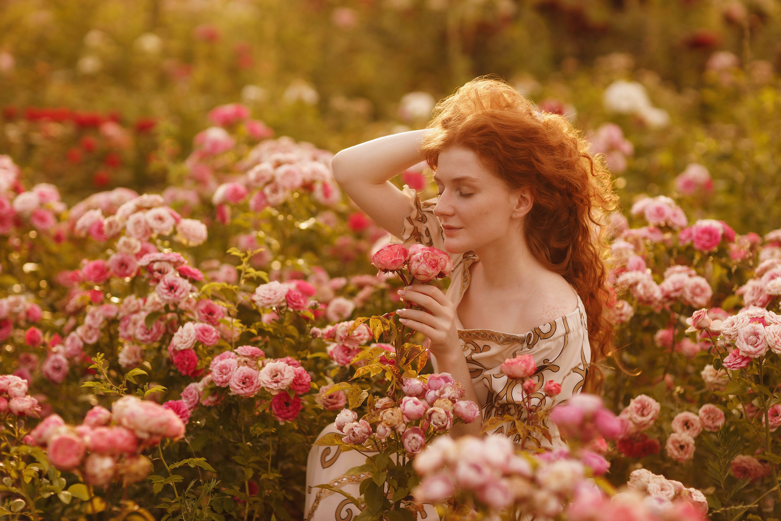 Фотосессия на заливе с Татой в платье от Ирины Павловой. Портретный и репортажный фотограф в Чебоксарах Андриян Чаркин