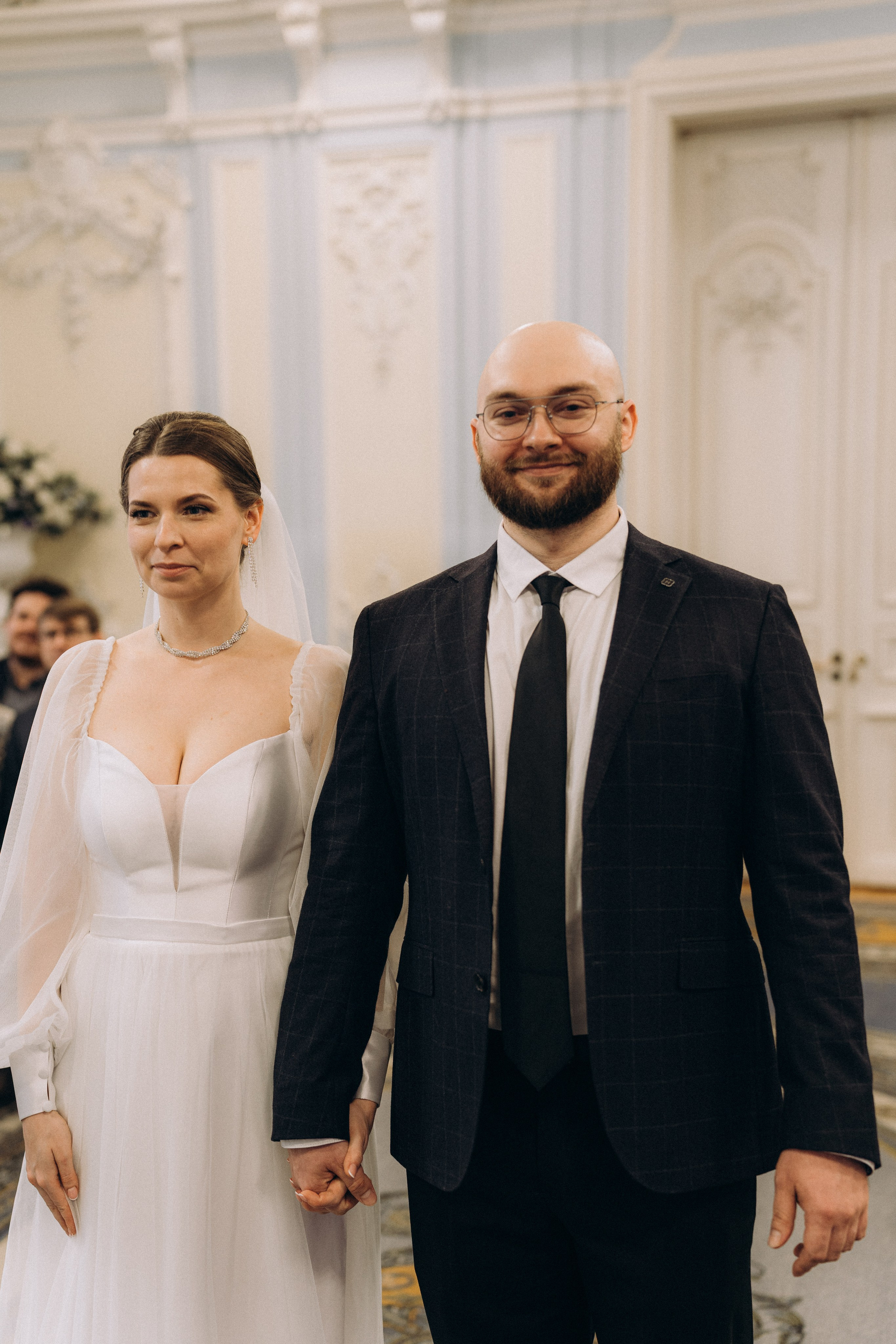 СВАДЕБНАЯ СЬЕМКА ВО ВТОРОМ ДВОРЦЕ (ДЕКАБРЬ) ТАКЖЕ СЬЕМКА В СТУДИИ НА ЧЕРНЫШЕВСКОЙ. Профессиональный фотограф, Санкт-Петербург — Виктория Богомолова