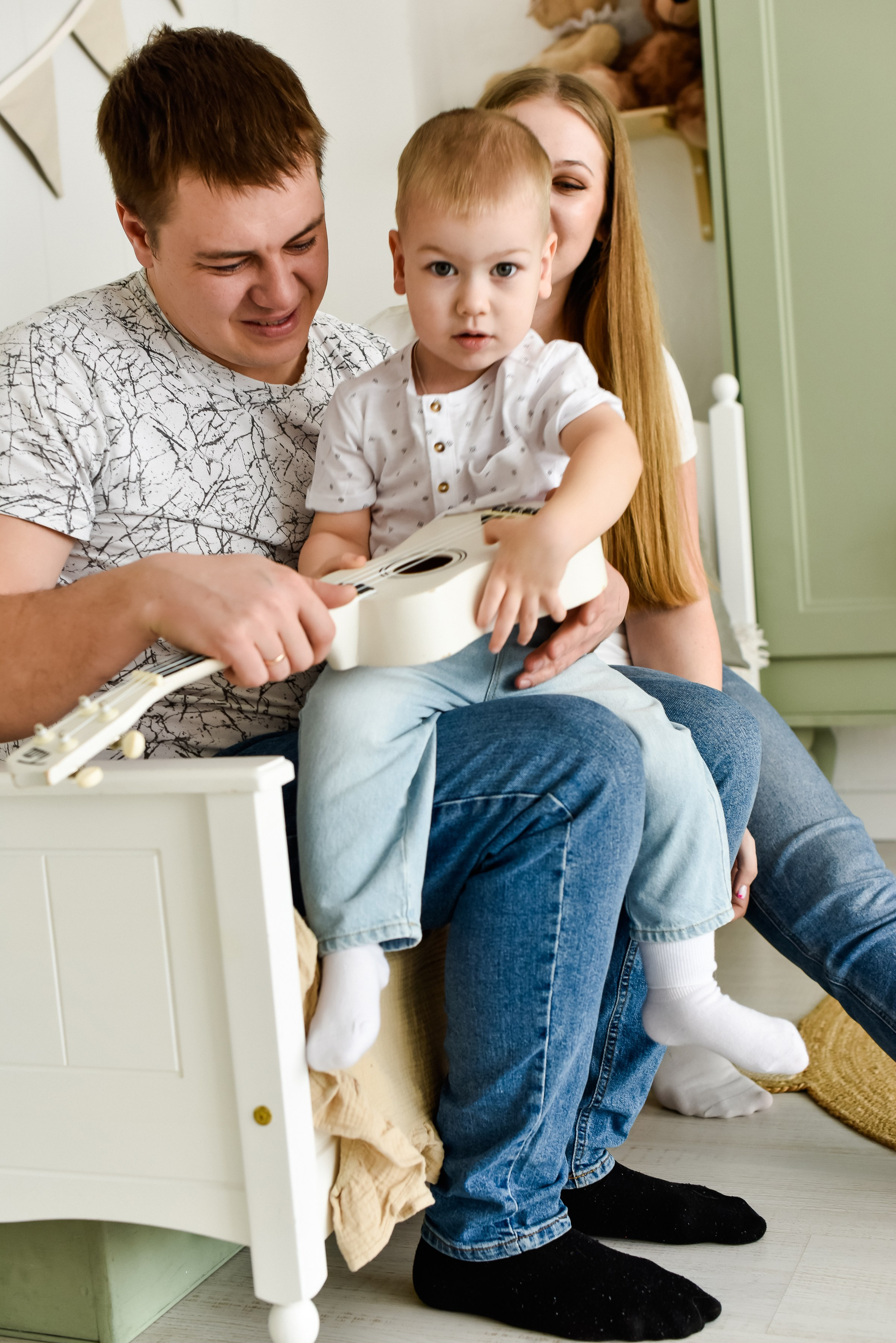 Семья Анечки, Сергея и Вовочки