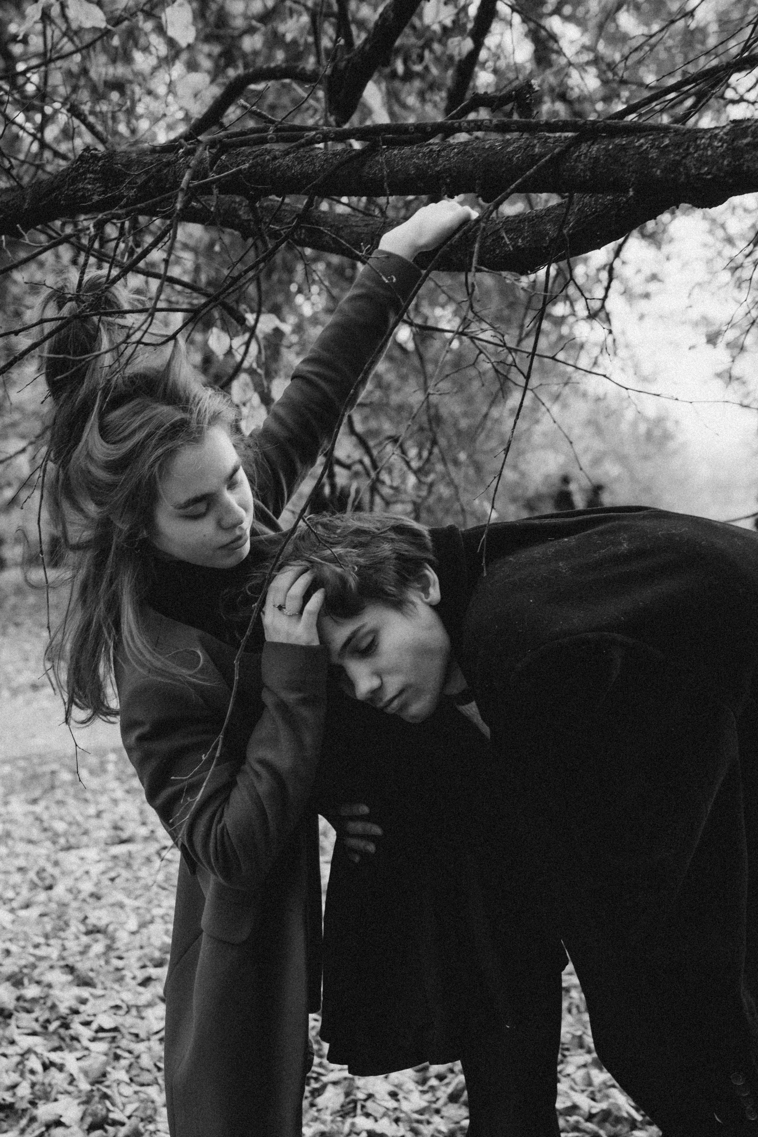 Галки, ветки и любовь. Фотограф Москва Селюкова Юлия