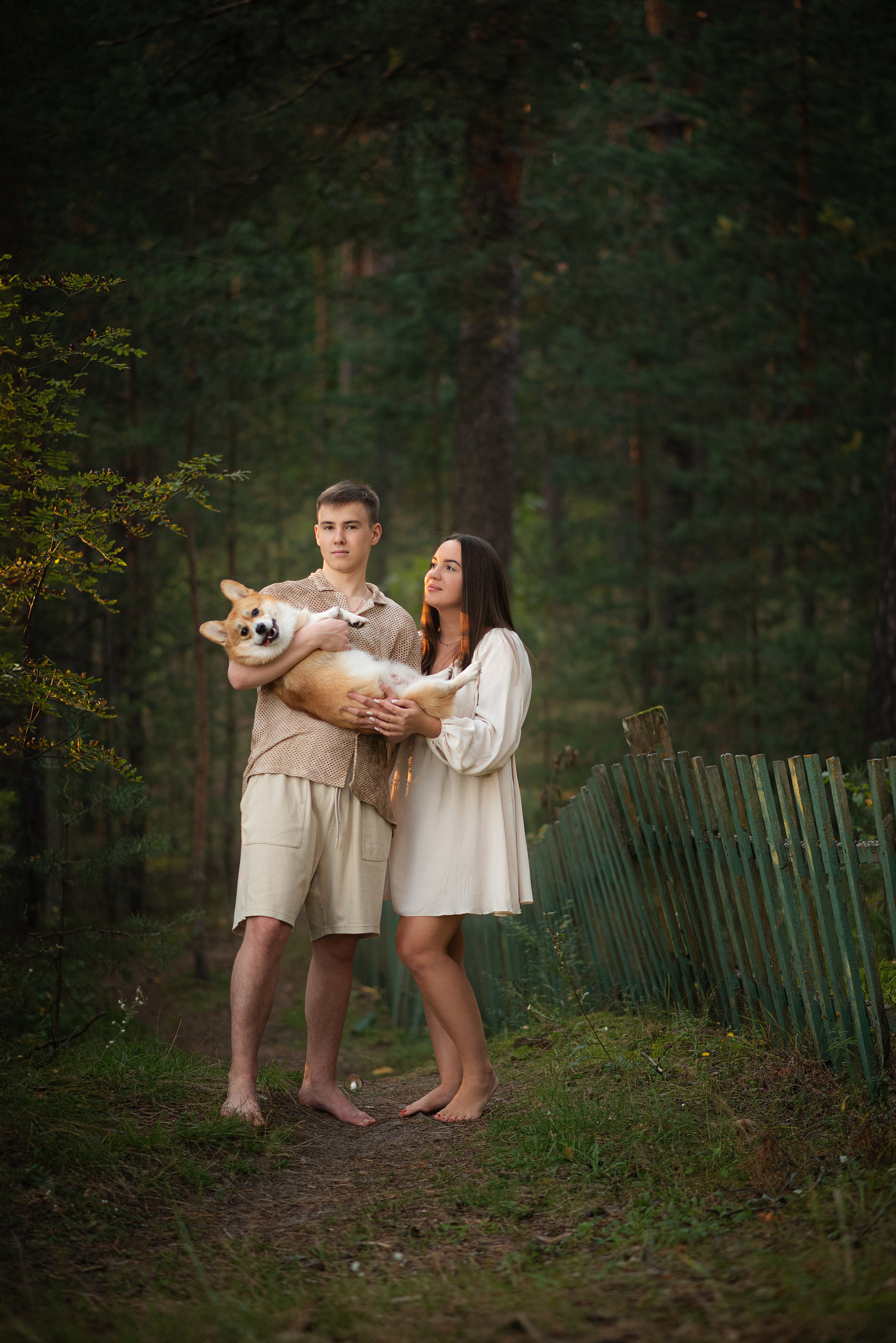 Саша, Оксана и Барни — 25.08.2024. Фотограф — Анималист | Анна Абрамова