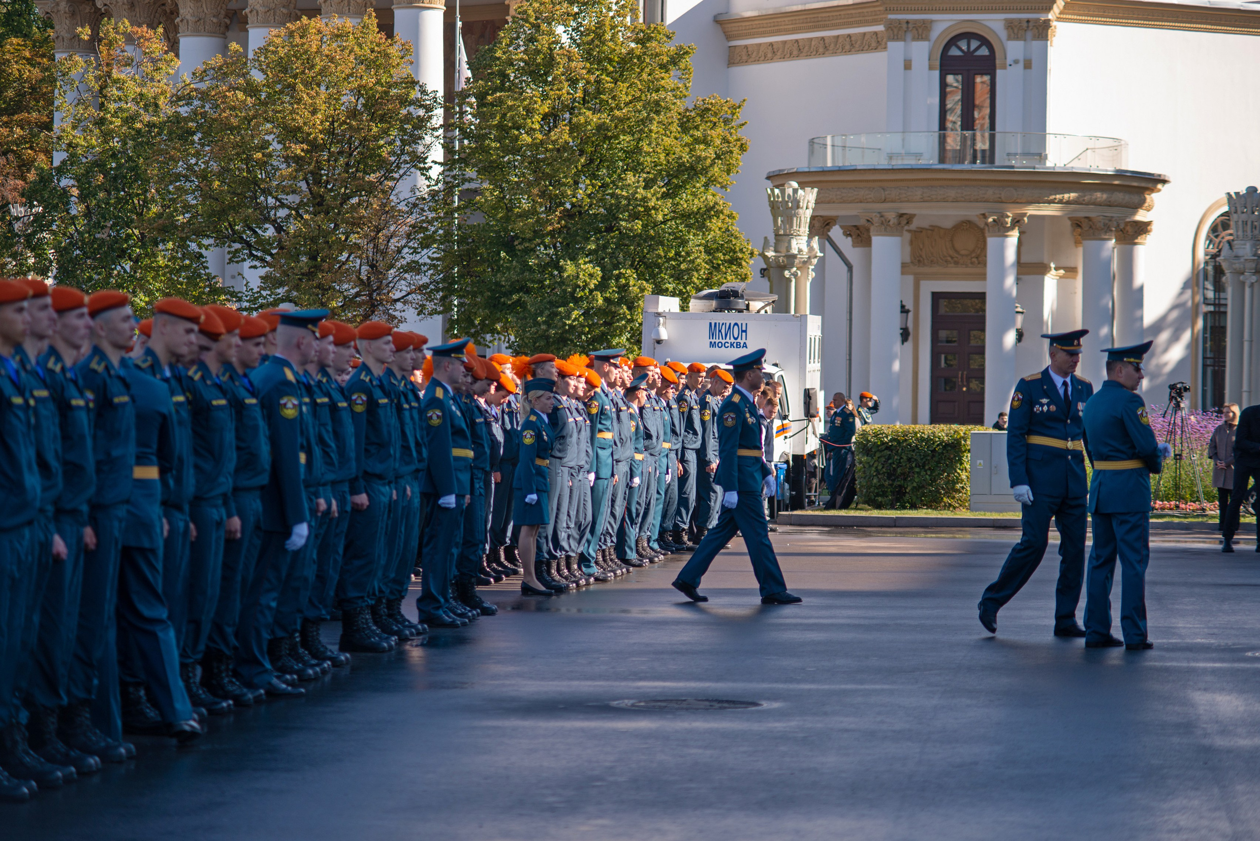 Присяга Академии МЧС на ВДНХ. Фотограф в Москве — Георгий Чернышов